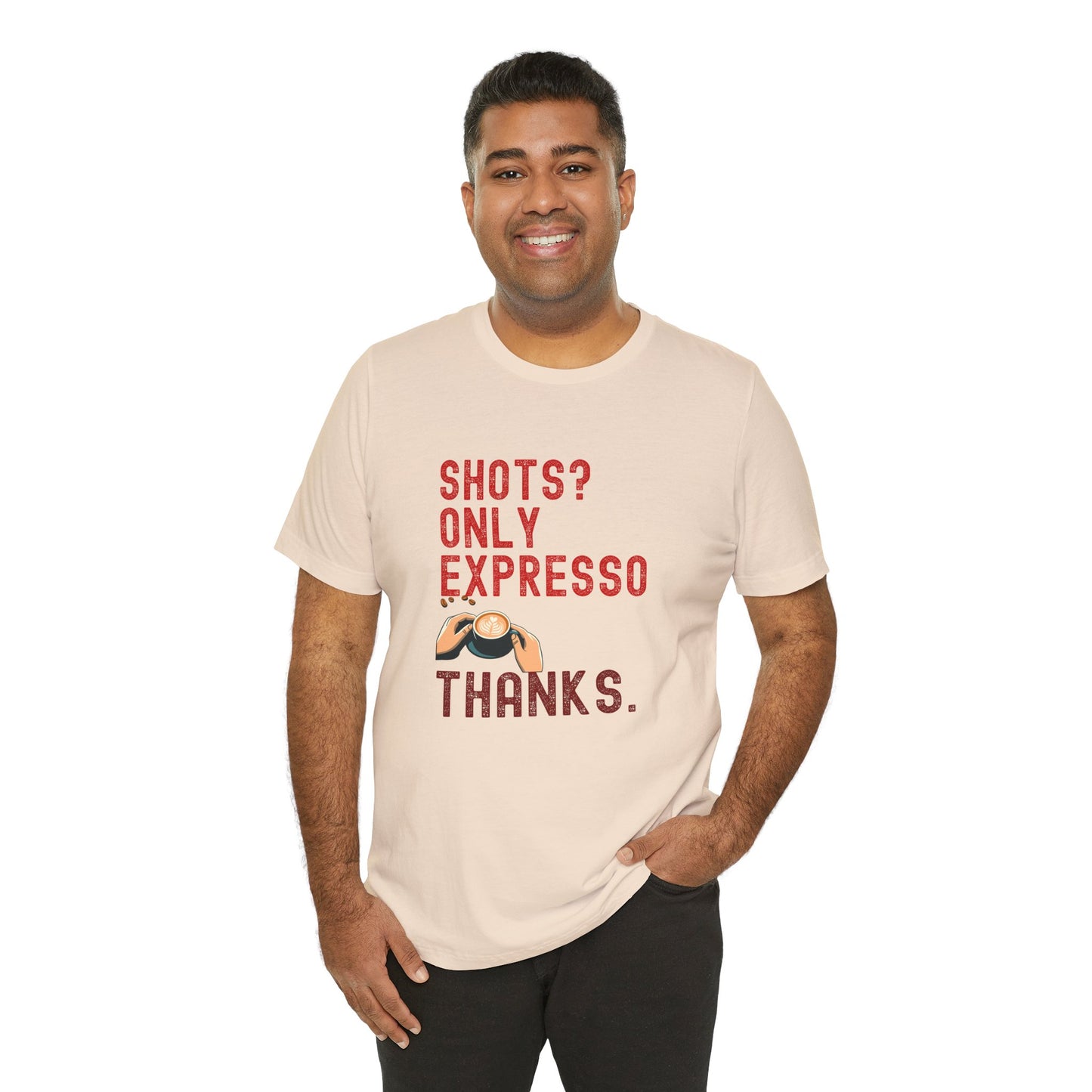 Shots Only Espresso Shirt β Funny Sober T-Shirt Coffee Lover Gift Sobriety Recovery Tee Unisex