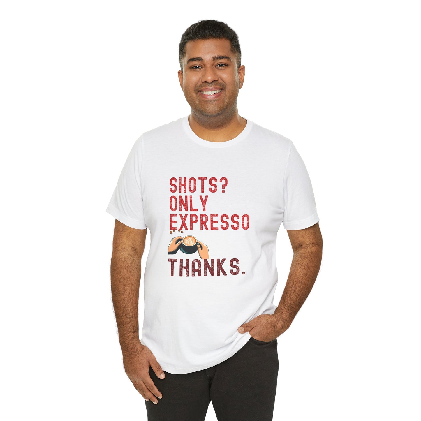 Shots Only Espresso Shirt β Funny Sober T-Shirt Coffee Lover Gift Sobriety Recovery Tee Unisex