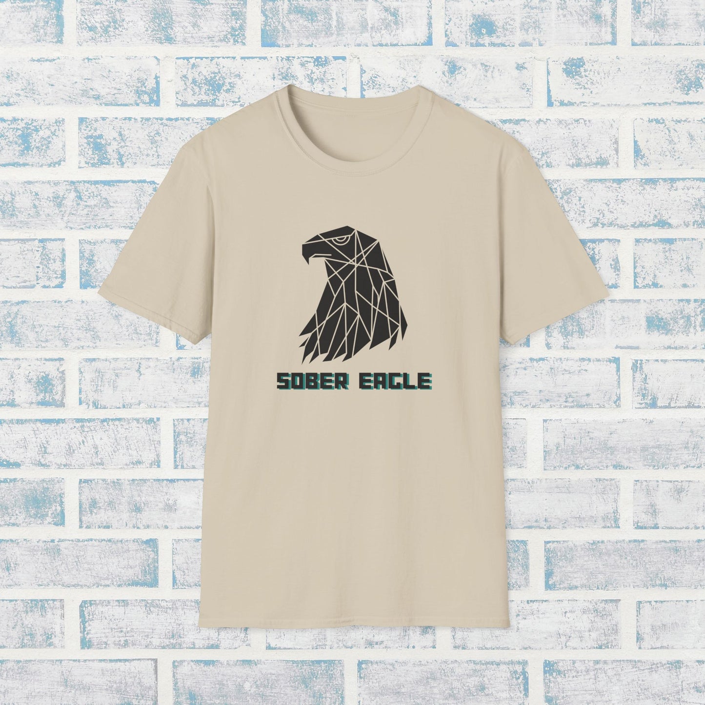 Sober Eagle T-Shirt – Inspirational Recovery Tee | Sobriety Gift for Men & Women | Motivational Graphic Shirt | Clean Living Apparel