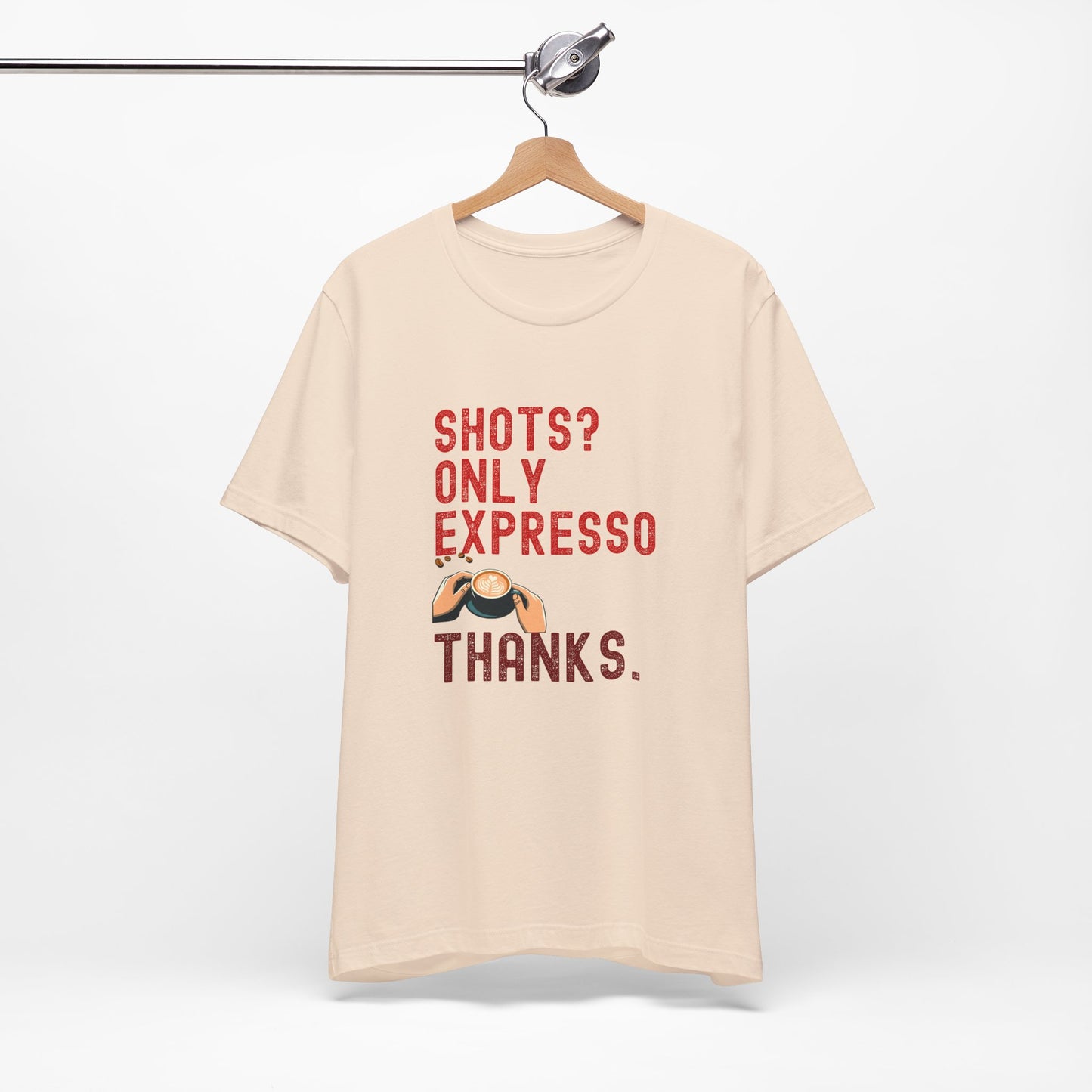 Shots Only Espresso Shirt β Funny Sober T-Shirt Coffee Lover Gift Sobriety Recovery Tee Unisex