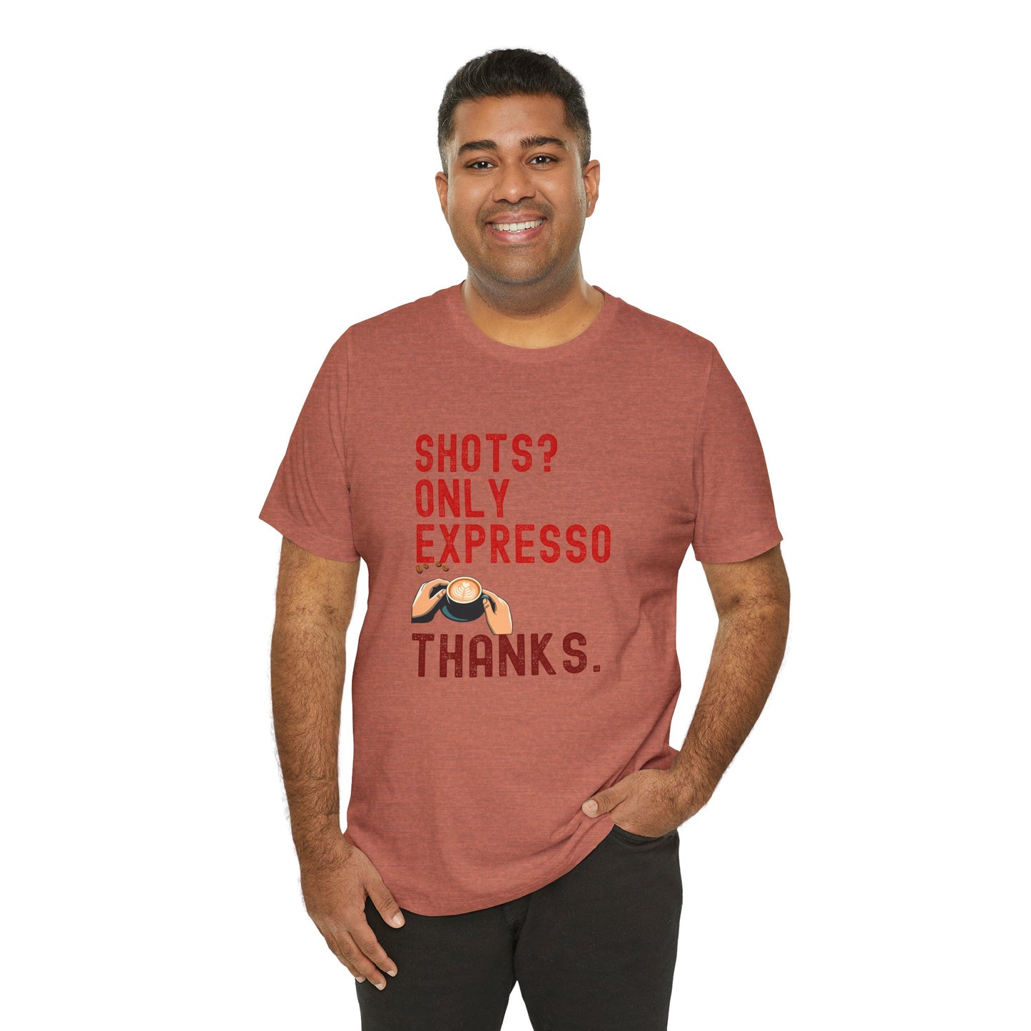 Shots Only Espresso Shirt β Funny Sober T-Shirt Coffee Lover Gift Sobriety Recovery Tee Unisex