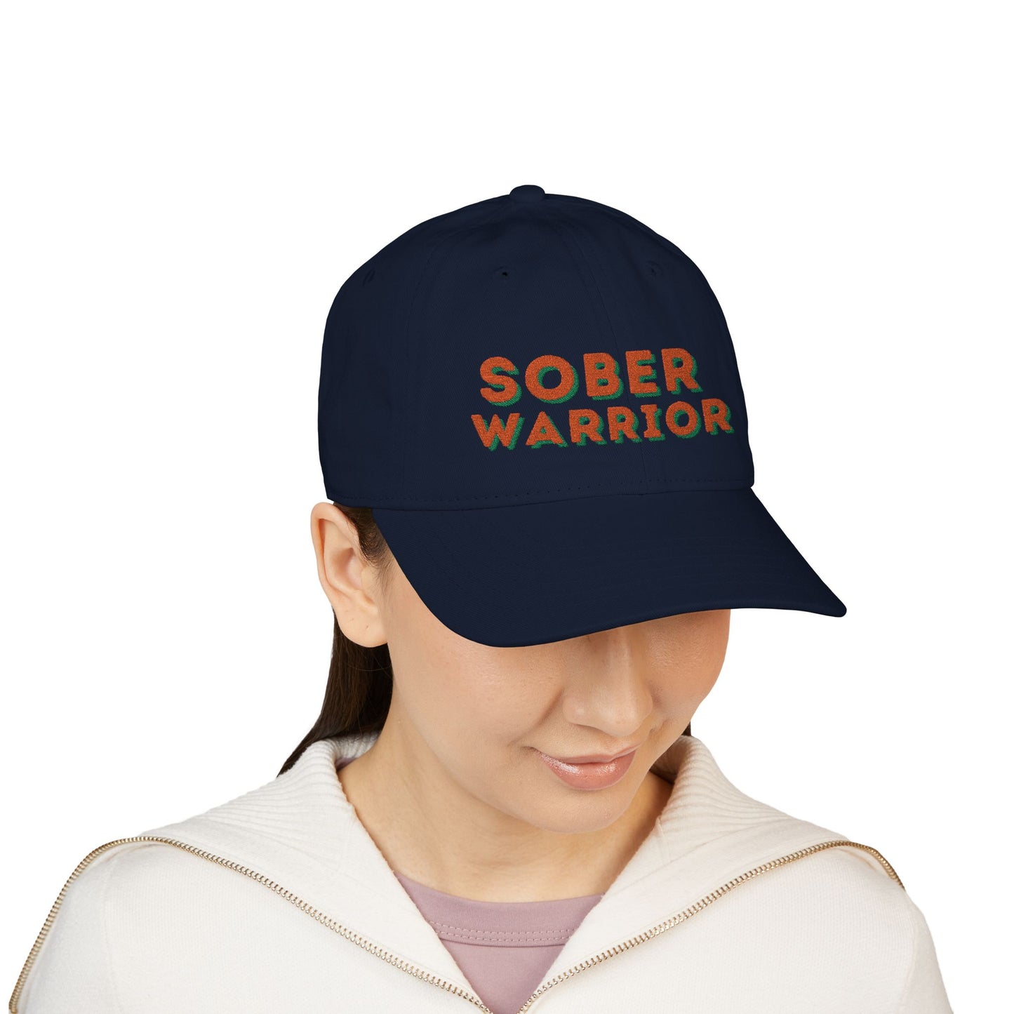Sober Warrior Hat – Embroidered Sobriety Cap | Sober Life Gift | Recovery Warrior Hat | Clean & Sober Dad Hat | Unisex Sobriety Apparel