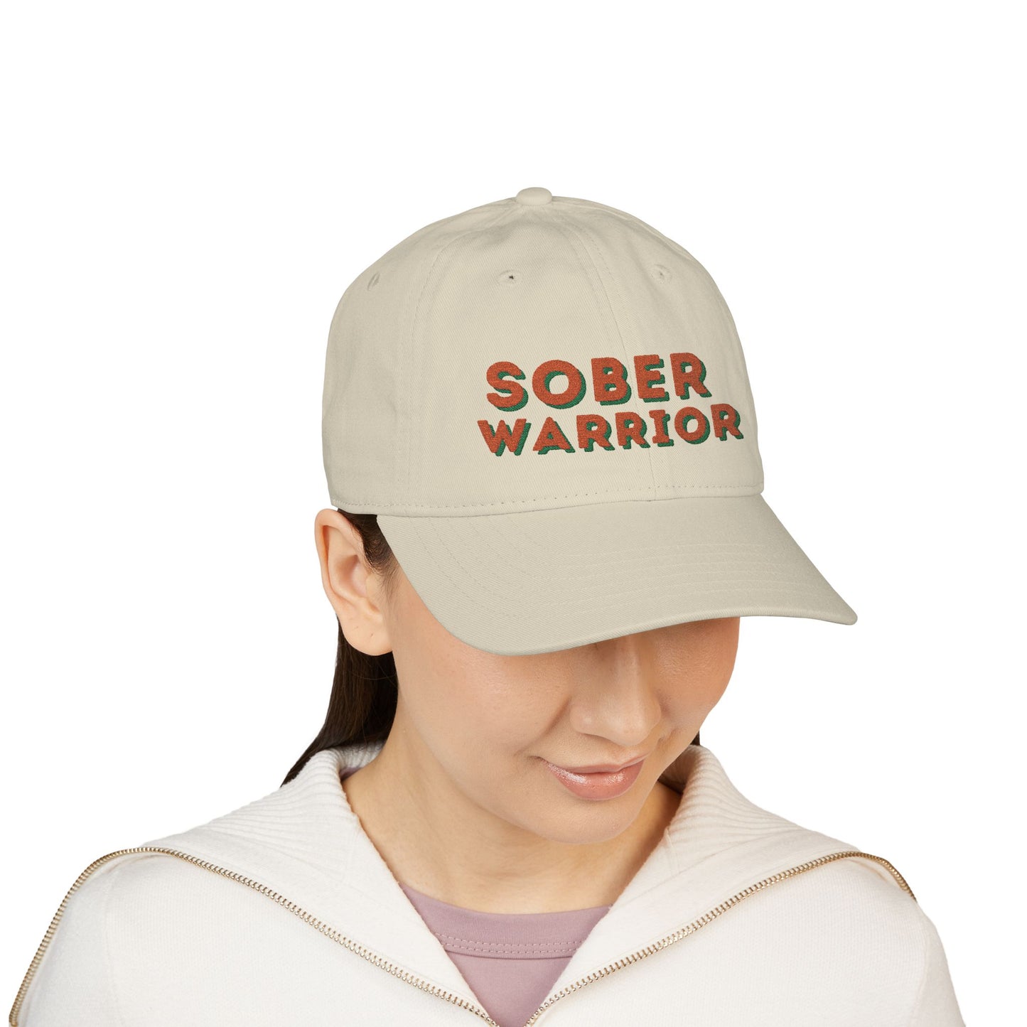 Sober Warrior Hat – Embroidered Sobriety Cap | Sober Life Gift | Recovery Warrior Hat | Clean & Sober Dad Hat | Unisex Sobriety Apparel