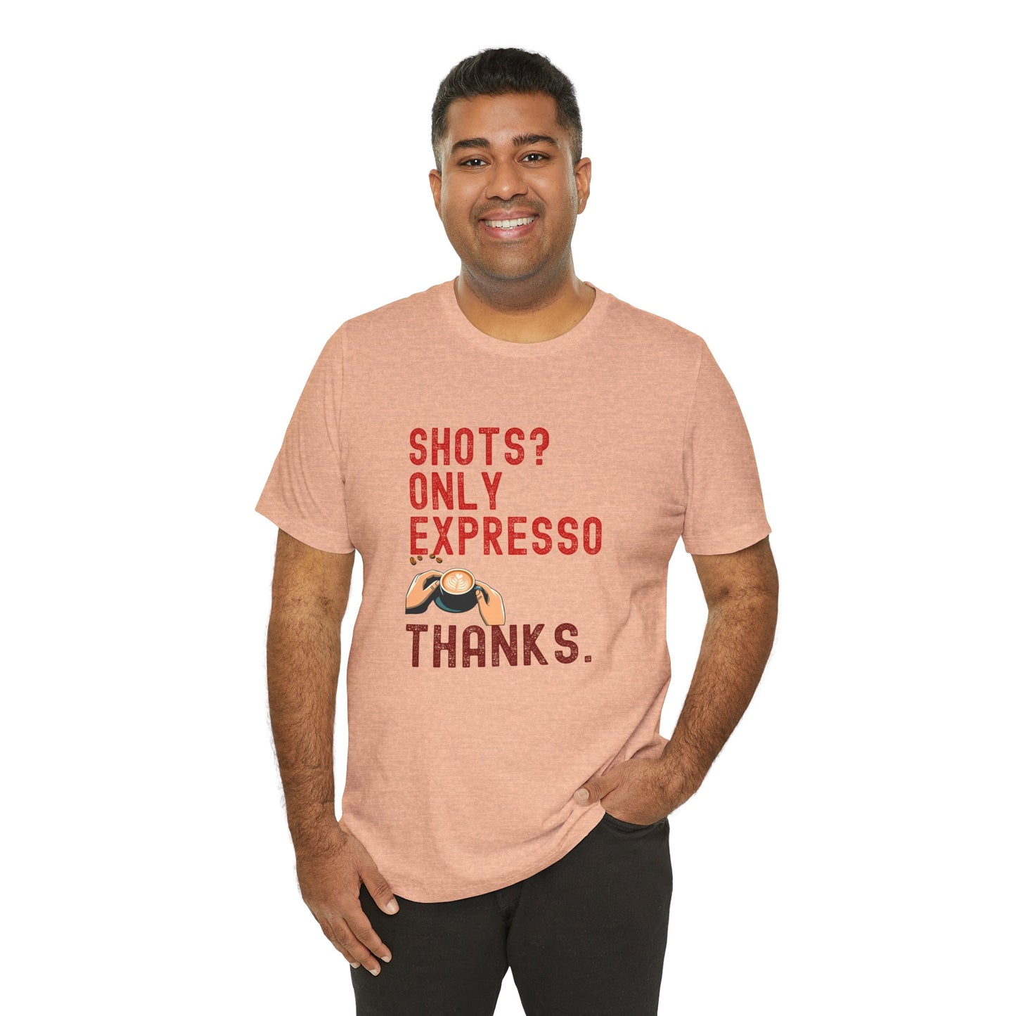 Shots Only Espresso Shirt β Funny Sober T-Shirt Coffee Lover Gift Sobriety Recovery Tee Unisex