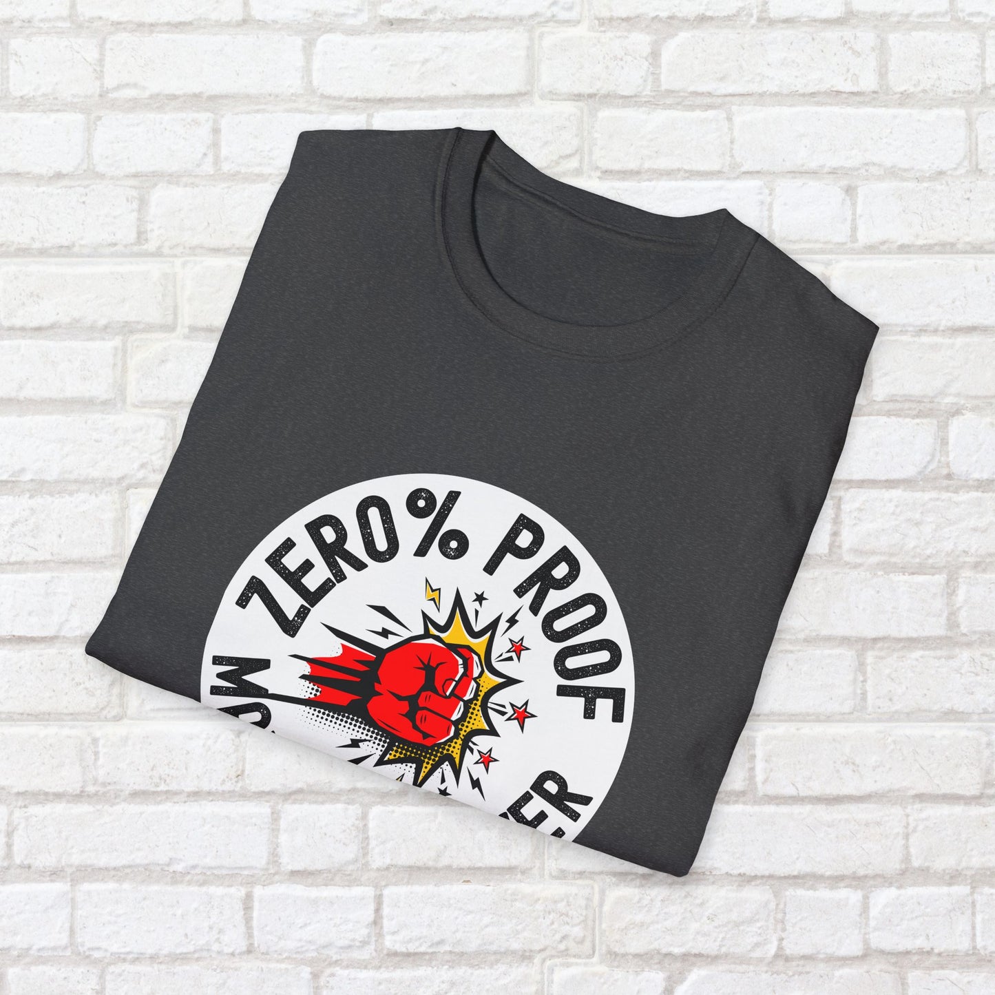 Maximum Power T-Shirt | Zero% Proof Unisex Tee | Cool Graphic T-Shirt for Everyday Wear | Gift for Friends | Casual Style for Any Occasion