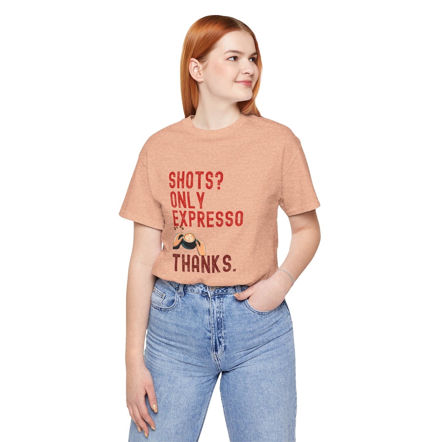 Shots Only Espresso Shirt β Funny Sober T-Shirt Coffee Lover Gift Sobriety Recovery Tee Unisex