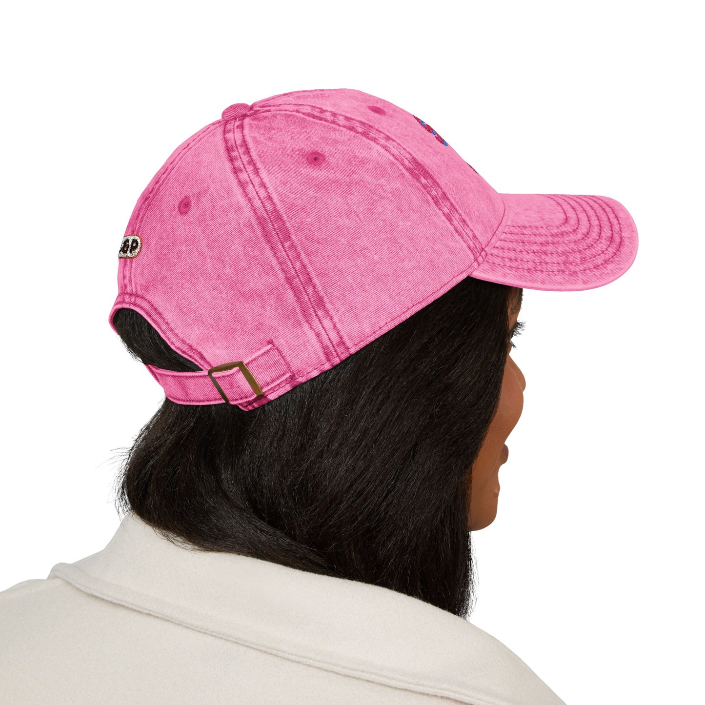 ✨🧢 Sober Babe Vintage Distressed Hat 🌸💖Vintage Distressed Baseball Cap, Sobriety Gift for Her, Bright Color Recovery Hat, Feminine Sober Cap