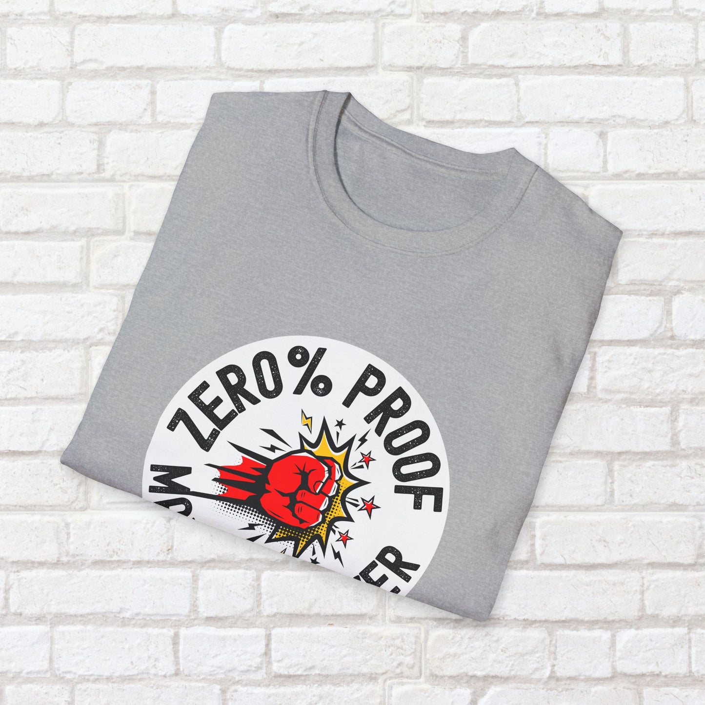 Maximum Power T-Shirt | Zero% Proof Unisex Tee | Cool Graphic T-Shirt for Everyday Wear | Gift for Friends | Casual Style for Any Occasion
