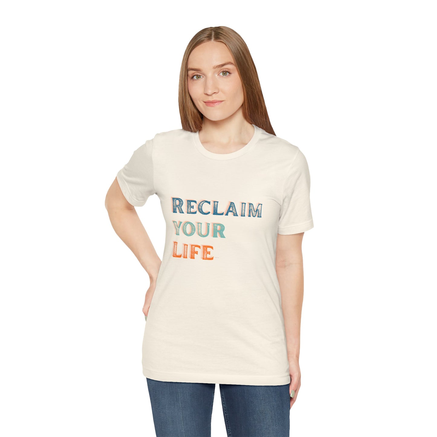 Reclaim Your Life Shirt – Bold Sobriety Tee with Cool Font | Motivational Recovery Gift | Sober and Proud T-Shirt | Clean Living Apparel