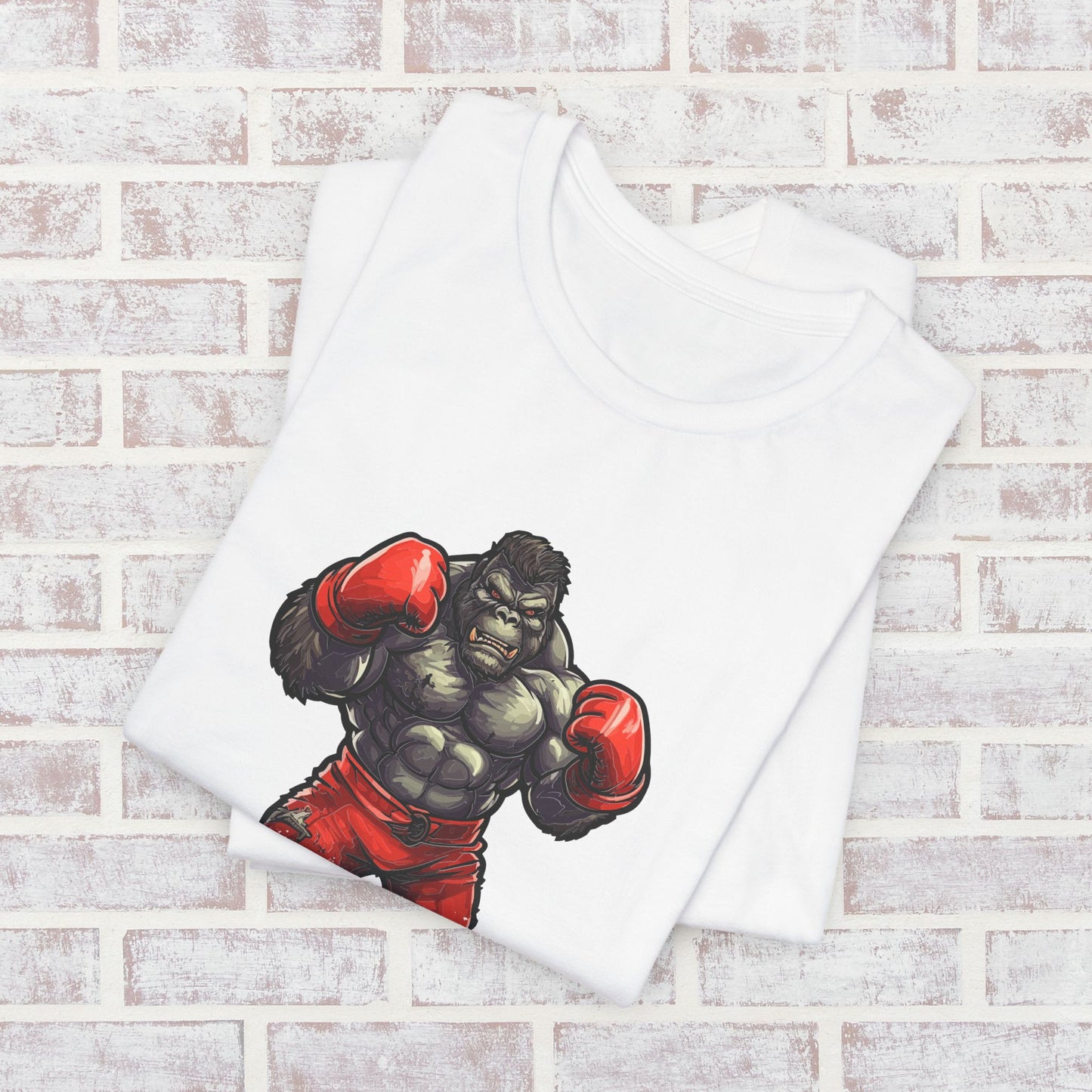 Sober Strong T-Shirt Boxing Gorilla 🥊🦍✨| Sobriety Recovery Shirt | Sober Lifestyle Tee for Men & Women | Gift for Sobriety Milestone