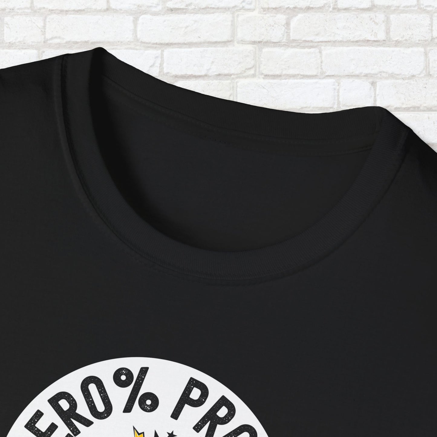 Maximum Power T-Shirt | Zero% Proof Unisex Tee | Cool Graphic T-Shirt for Everyday Wear | Gift for Friends | Casual Style for Any Occasion