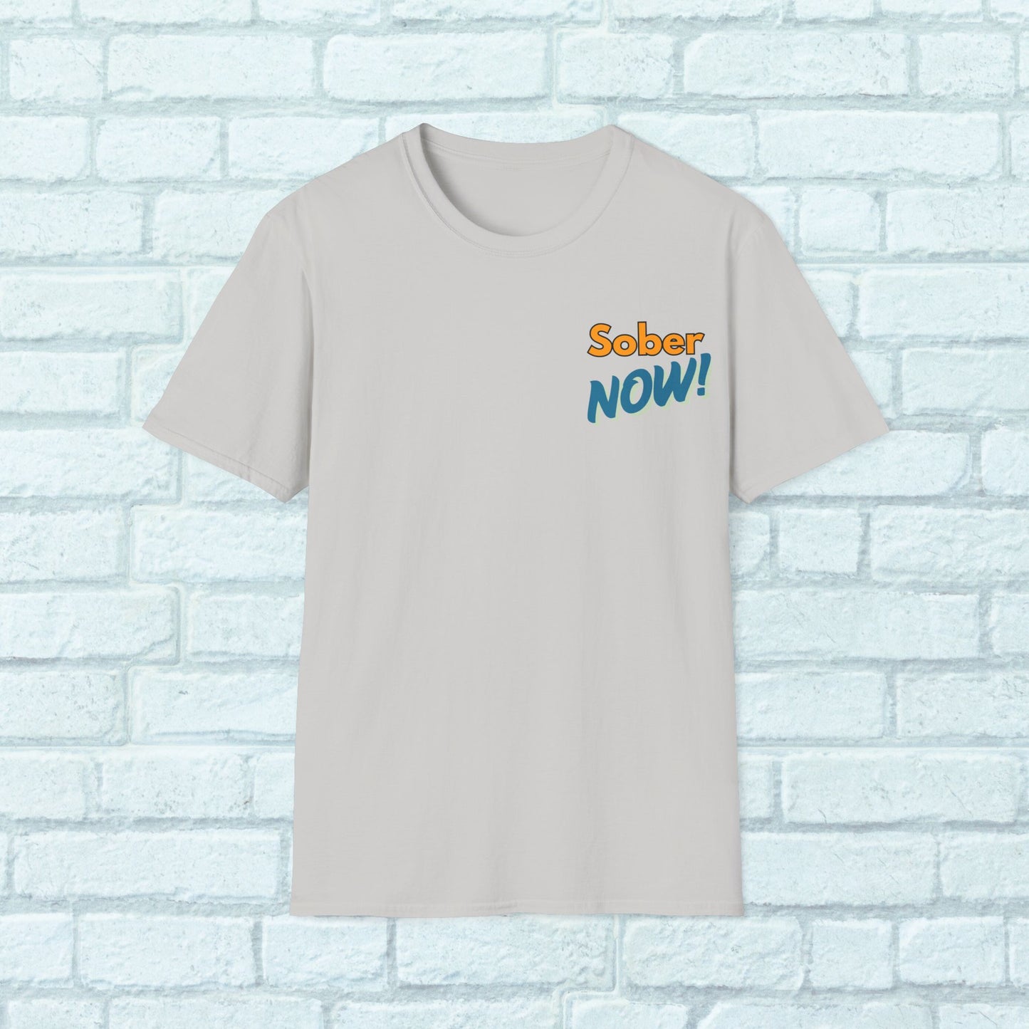 Sober Dad T-Shirt | Sober Now Graphic Tee | Sobriety Gift for Men | Recovery Shirt | Inspirational Sobriety Apparel | Clean & Sober Clothing