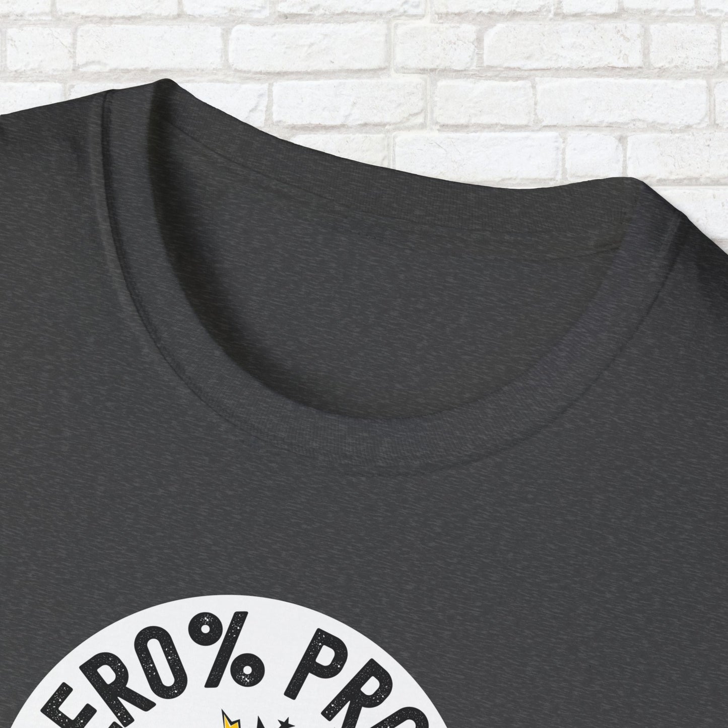Maximum Power T-Shirt | Zero% Proof Unisex Tee | Cool Graphic T-Shirt for Everyday Wear | Gift for Friends | Casual Style for Any Occasion