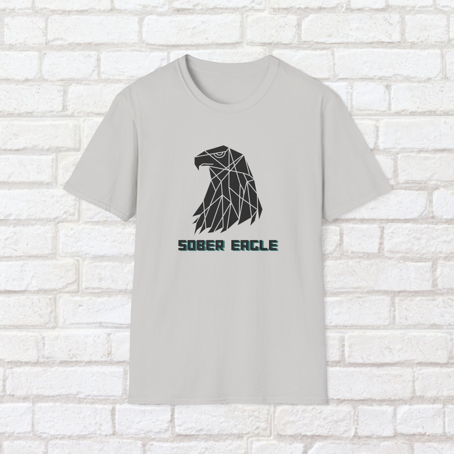 Sober Eagle T-Shirt – Inspirational Recovery Tee | Sobriety Gift for Men & Women | Motivational Graphic Shirt | Clean Living Apparel