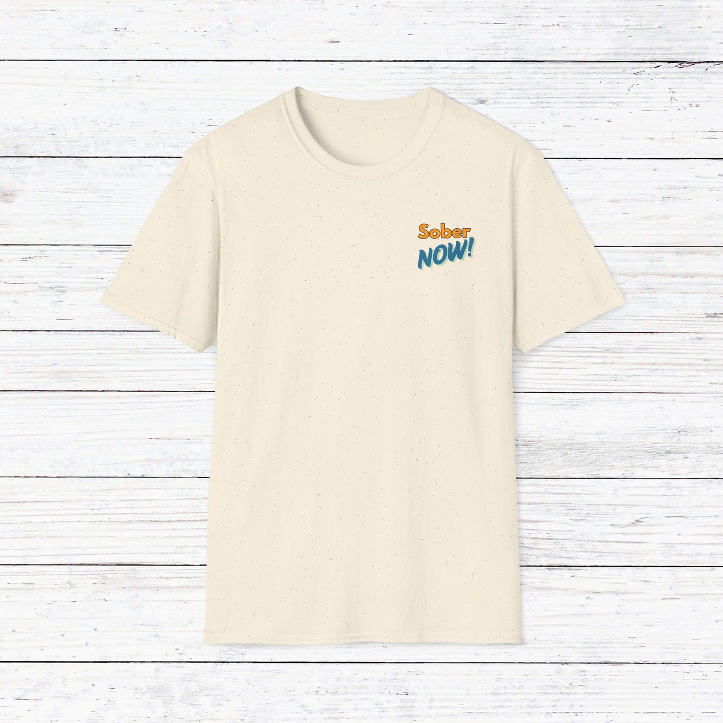 Sober Dad T-Shirt | Sober Now Graphic Tee | Sobriety Gift for Men | Recovery Shirt | Inspirational Sobriety Apparel | Clean & Sober Clothing