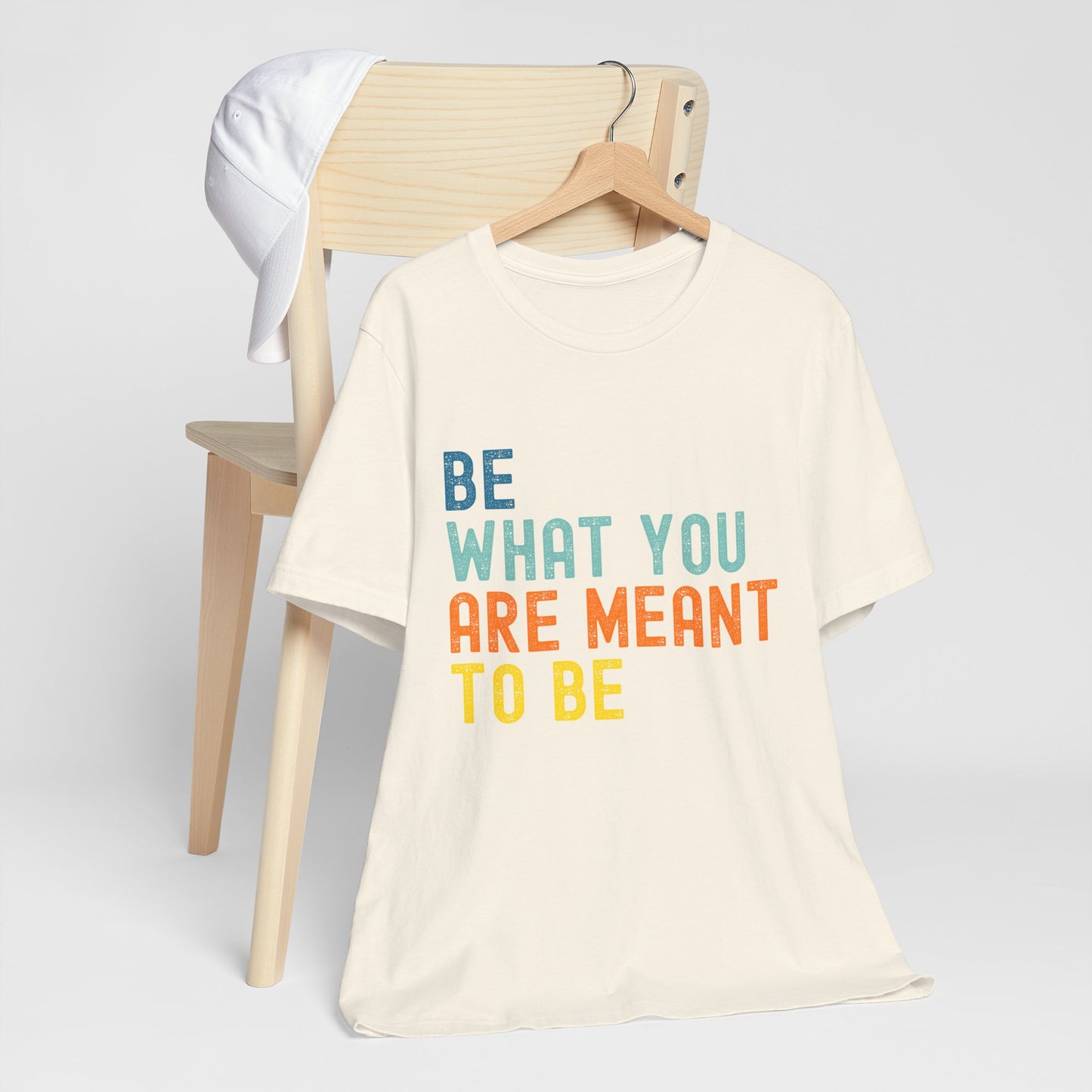 Be What You Are Meant to Be Shirt – Sober Inspiration Tee | Recovery Quote T-Shirt | Motivational Sobriety Gift | New You Sobriety Apparel