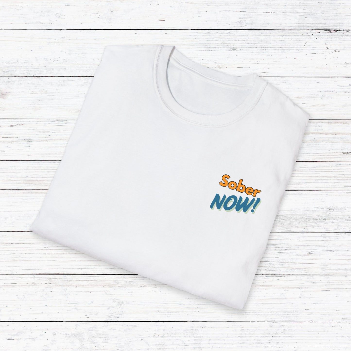 Sober Dad T-Shirt | Sober Now Graphic Tee | Sobriety Gift for Men | Recovery Shirt | Inspirational Sobriety Apparel | Clean & Sober Clothing
