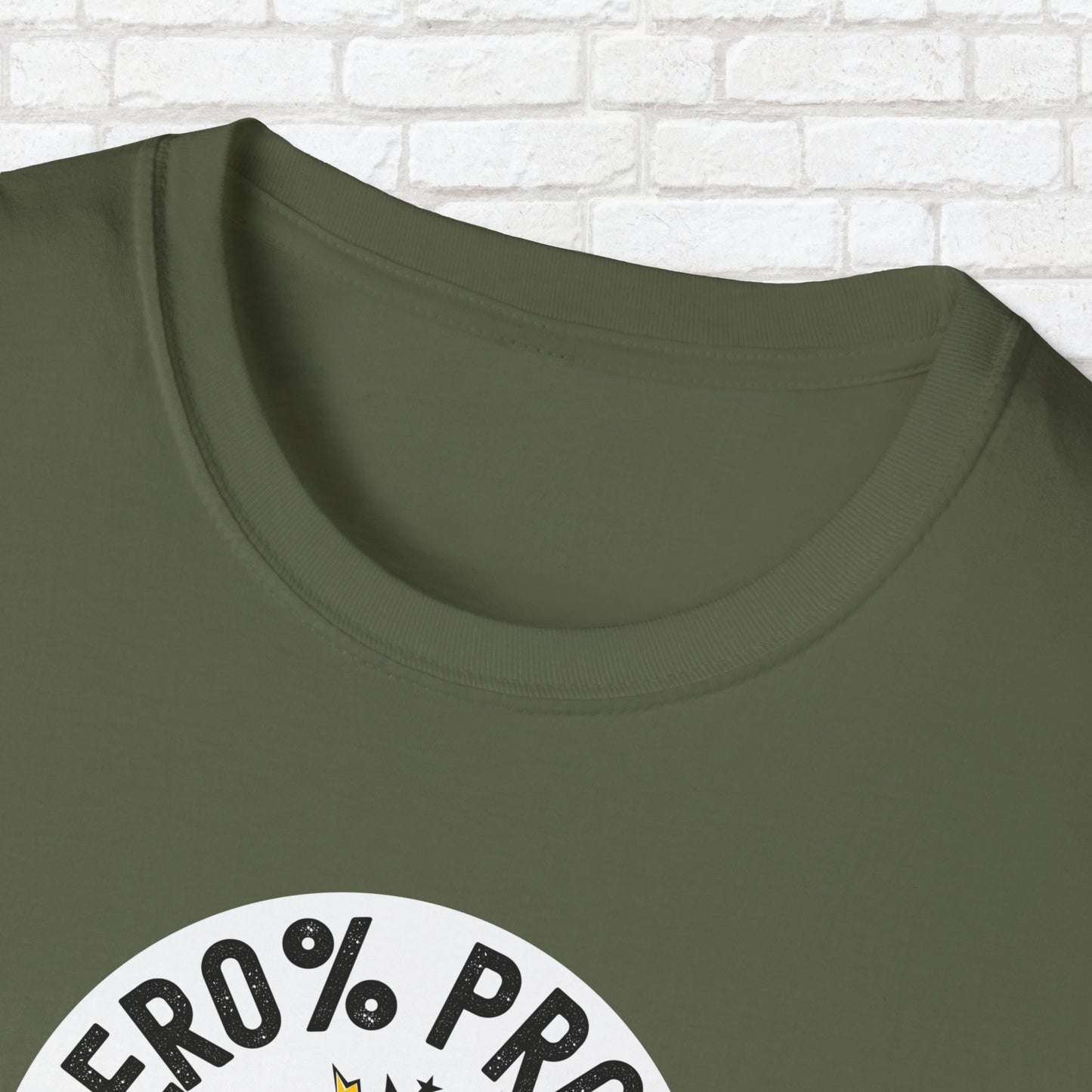 Maximum Power T-Shirt | Zero% Proof Unisex Tee | Cool Graphic T-Shirt for Everyday Wear | Gift for Friends | Casual Style for Any Occasion