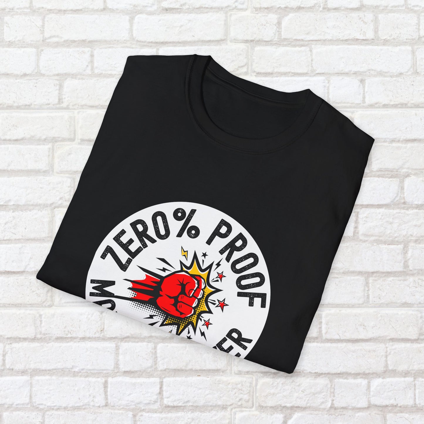 Maximum Power T-Shirt | Zero% Proof Unisex Tee | Cool Graphic T-Shirt for Everyday Wear | Gift for Friends | Casual Style for Any Occasion