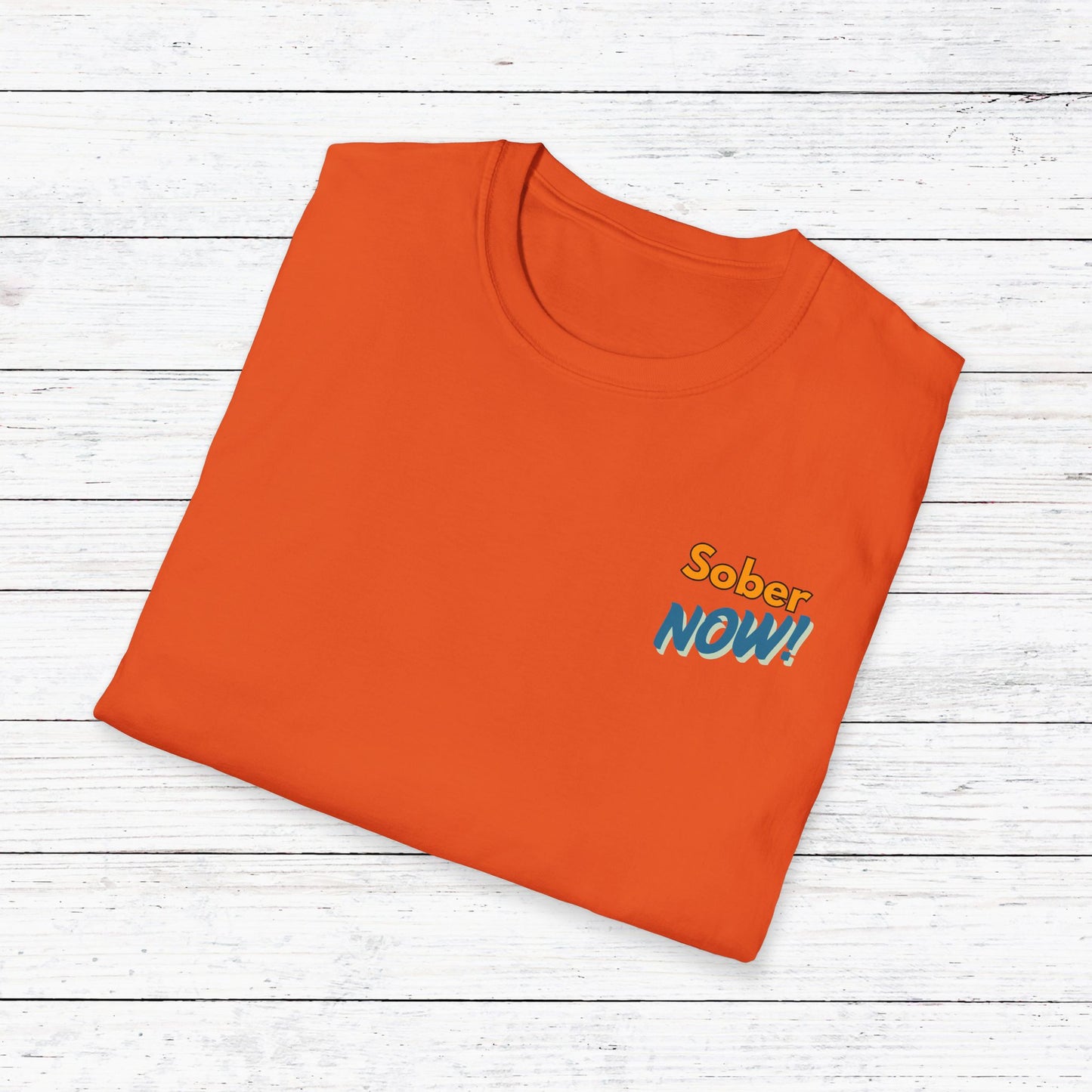 Sober Dad T-Shirt | Sober Now Graphic Tee | Sobriety Gift for Men | Recovery Shirt | Inspirational Sobriety Apparel | Clean & Sober Clothing
