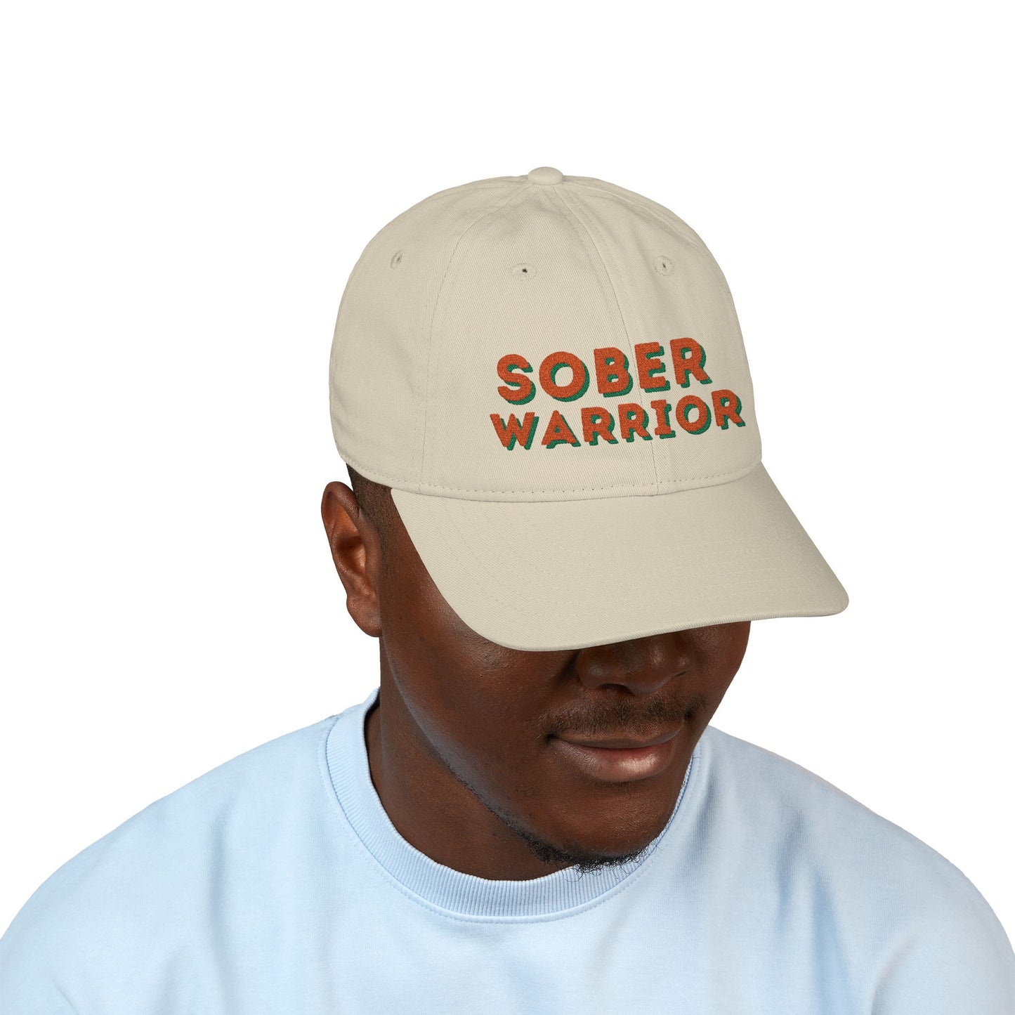Sober Warrior Hat – Embroidered Sobriety Cap | Sober Life Gift | Recovery Warrior Hat | Clean & Sober Dad Hat | Unisex Sobriety Apparel