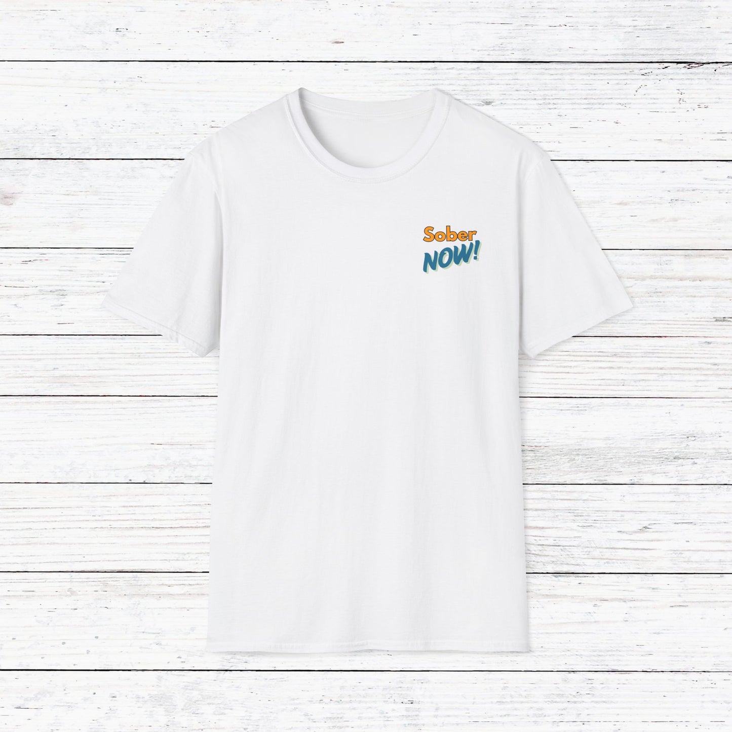 Sober Dad T-Shirt | Sober Now Graphic Tee | Sobriety Gift for Men | Recovery Shirt | Inspirational Sobriety Apparel | Clean & Sober Clothing