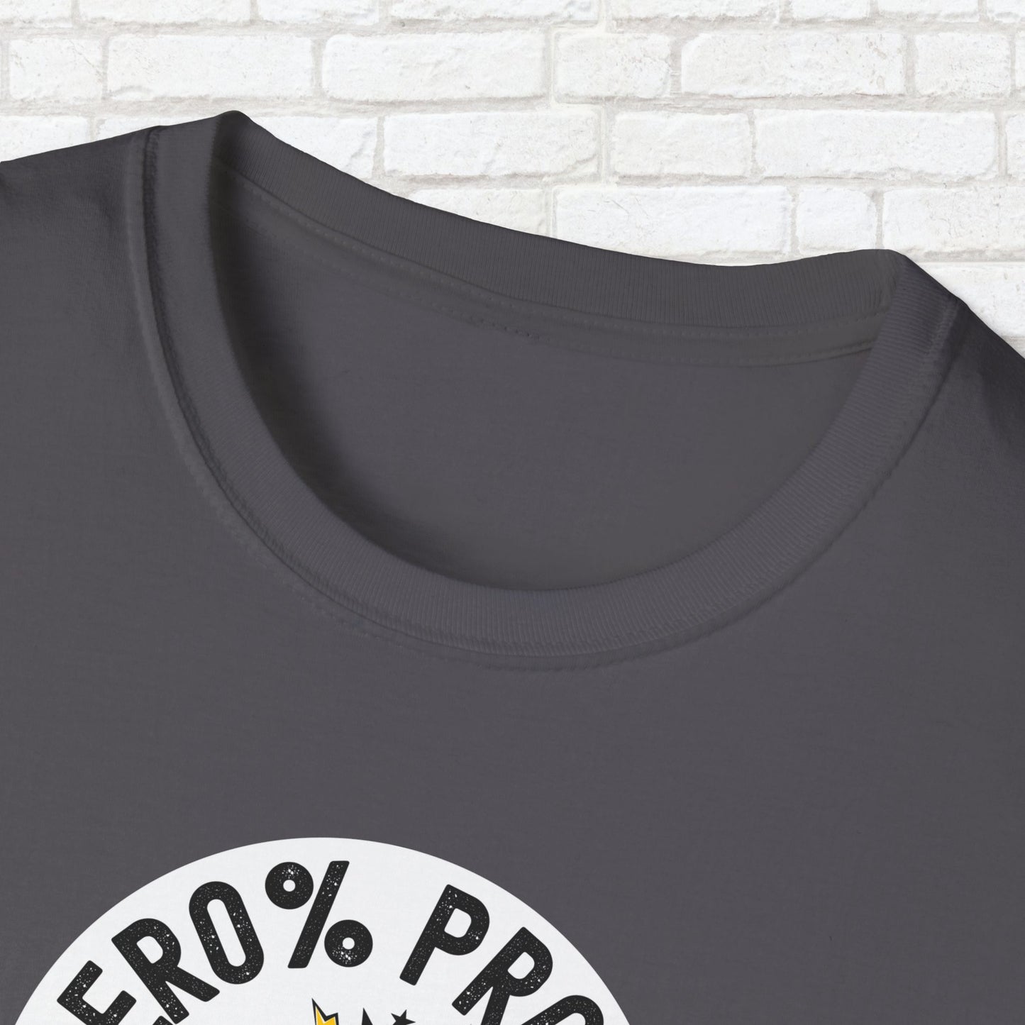 Maximum Power T-Shirt | Zero% Proof Unisex Tee | Cool Graphic T-Shirt for Everyday Wear | Gift for Friends | Casual Style for Any Occasion