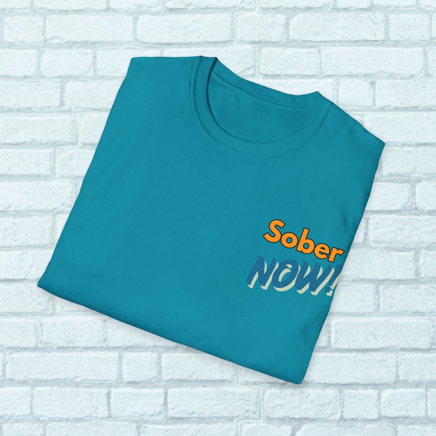 Sober Dad T-Shirt | Sober Now Graphic Tee | Sobriety Gift for Men | Recovery Shirt | Inspirational Sobriety Apparel | Clean & Sober Clothing