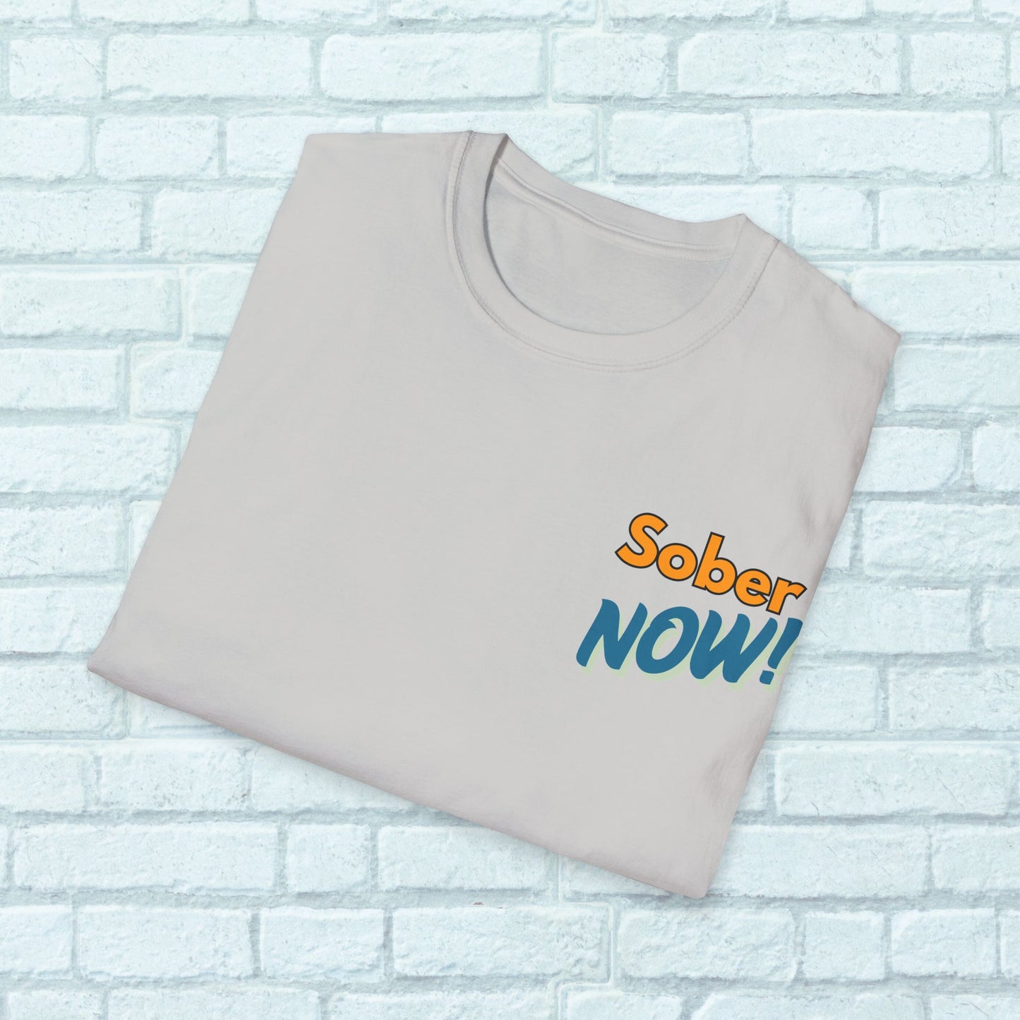 Sober Dad T-Shirt | Sober Now Graphic Tee | Sobriety Gift for Men | Recovery Shirt | Inspirational Sobriety Apparel | Clean & Sober Clothing