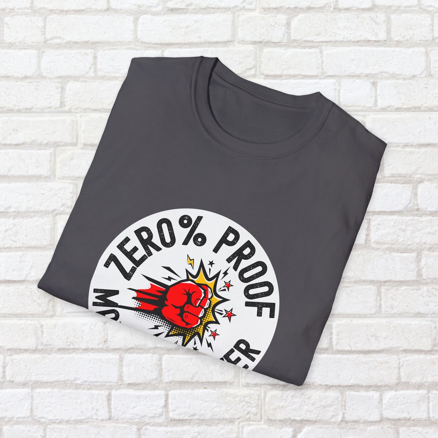 Maximum Power T-Shirt | Zero% Proof Unisex Tee | Cool Graphic T-Shirt for Everyday Wear | Gift for Friends | Casual Style for Any Occasion