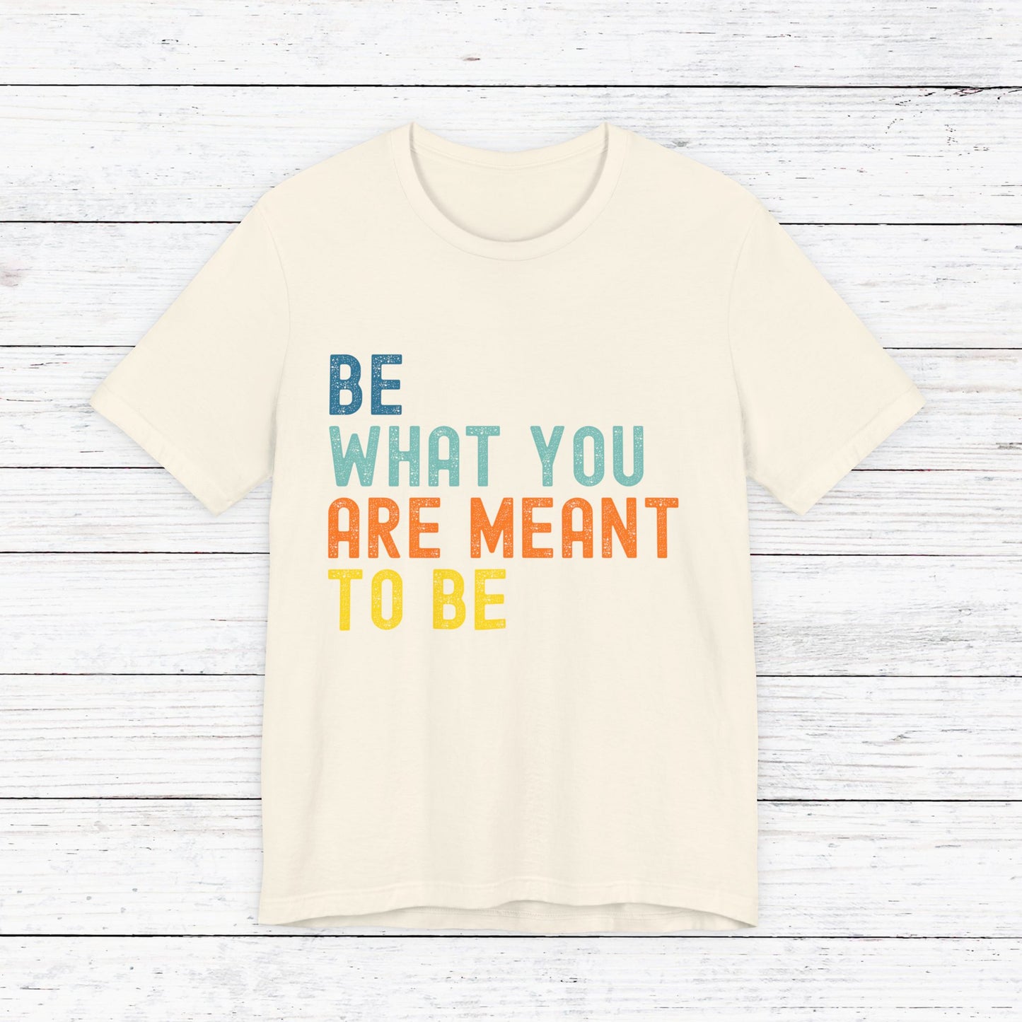 Be What You Are Meant to Be Shirt – Sober Inspiration Tee | Recovery Quote T-Shirt | Motivational Sobriety Gift | New You Sobriety Apparel