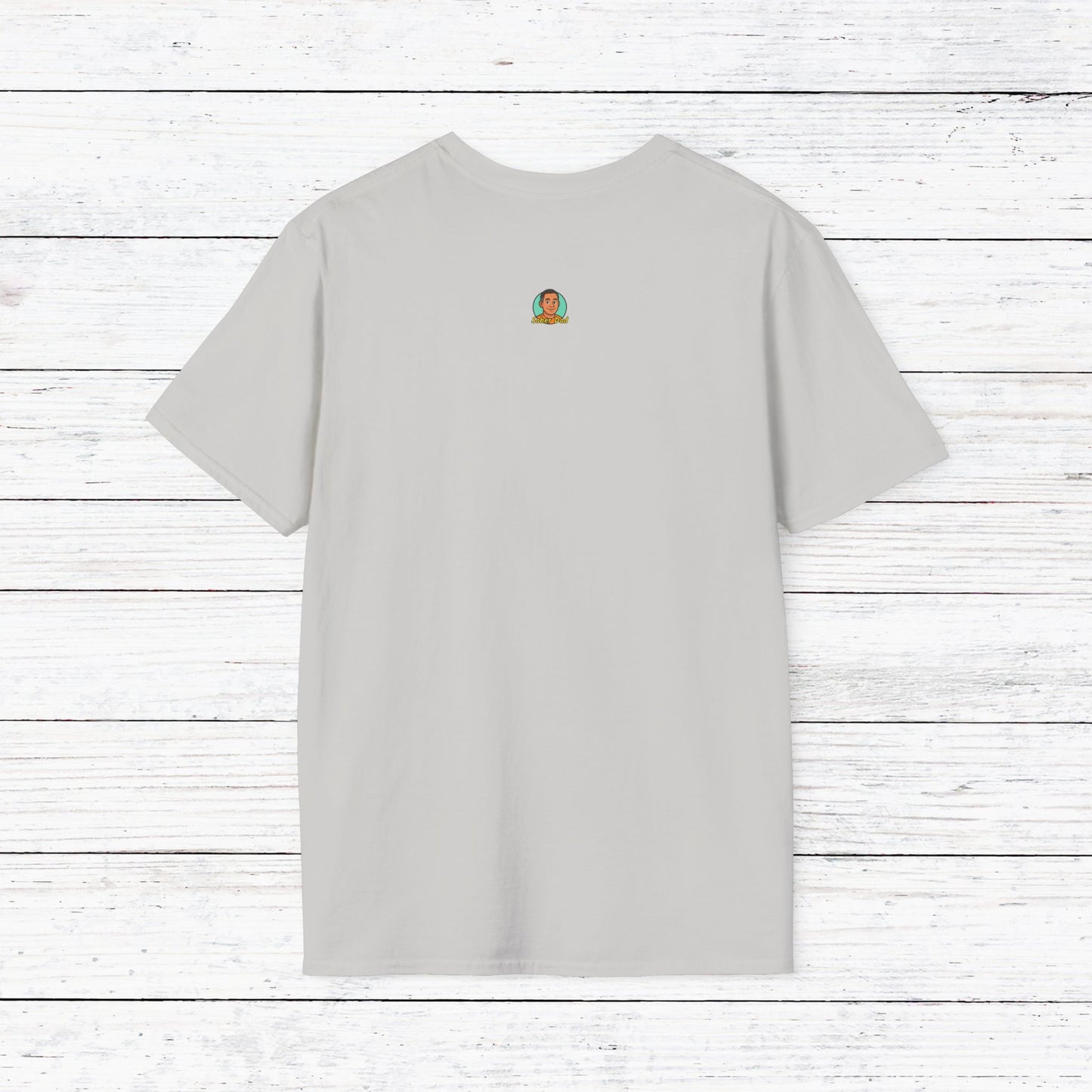 Sober Dad T-Shirt | Sober Now Graphic Tee | Sobriety Gift for Men | Recovery Shirt | Inspirational Sobriety Apparel | Clean & Sober Clothing