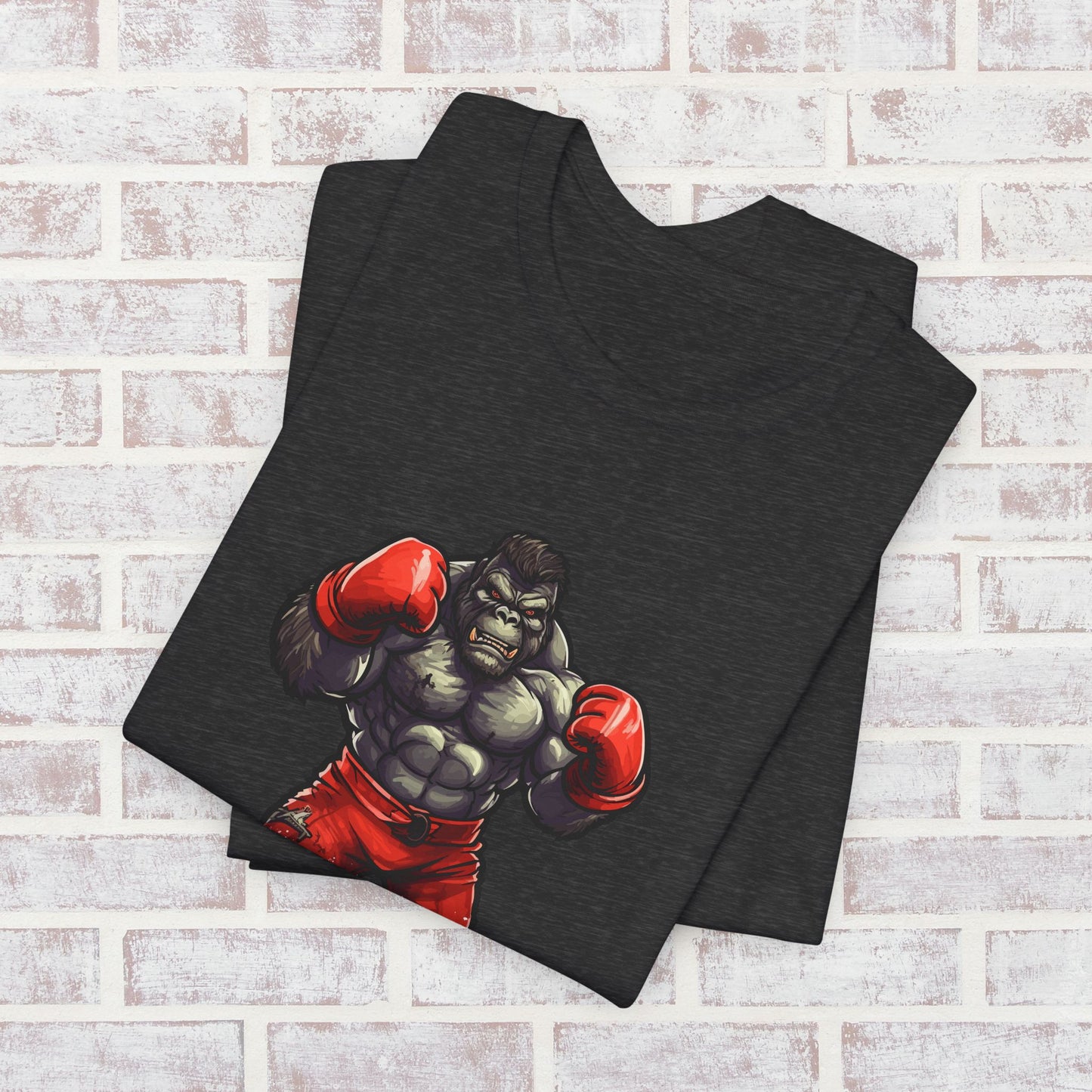 Sober Strong T-Shirt Boxing Gorilla 🥊🦍✨| Sobriety Recovery Shirt | Sober Lifestyle Tee for Men & Women | Gift for Sobriety Milestone