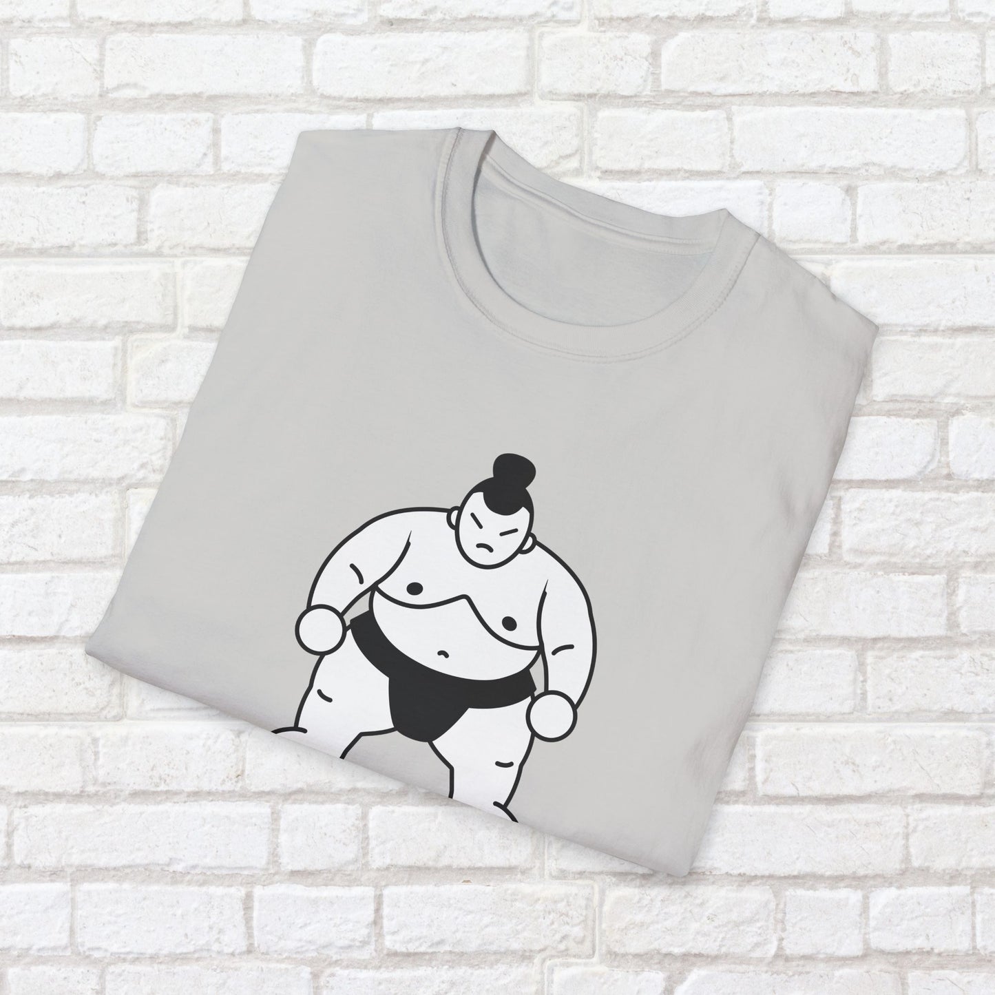 Sober Sumo T-Shirt – Funny Sobriety Gift for Men & Women | Sober Life Shirt | Recovery Apparel | Unisex Recovery Tee | Alcohol-Free Humor