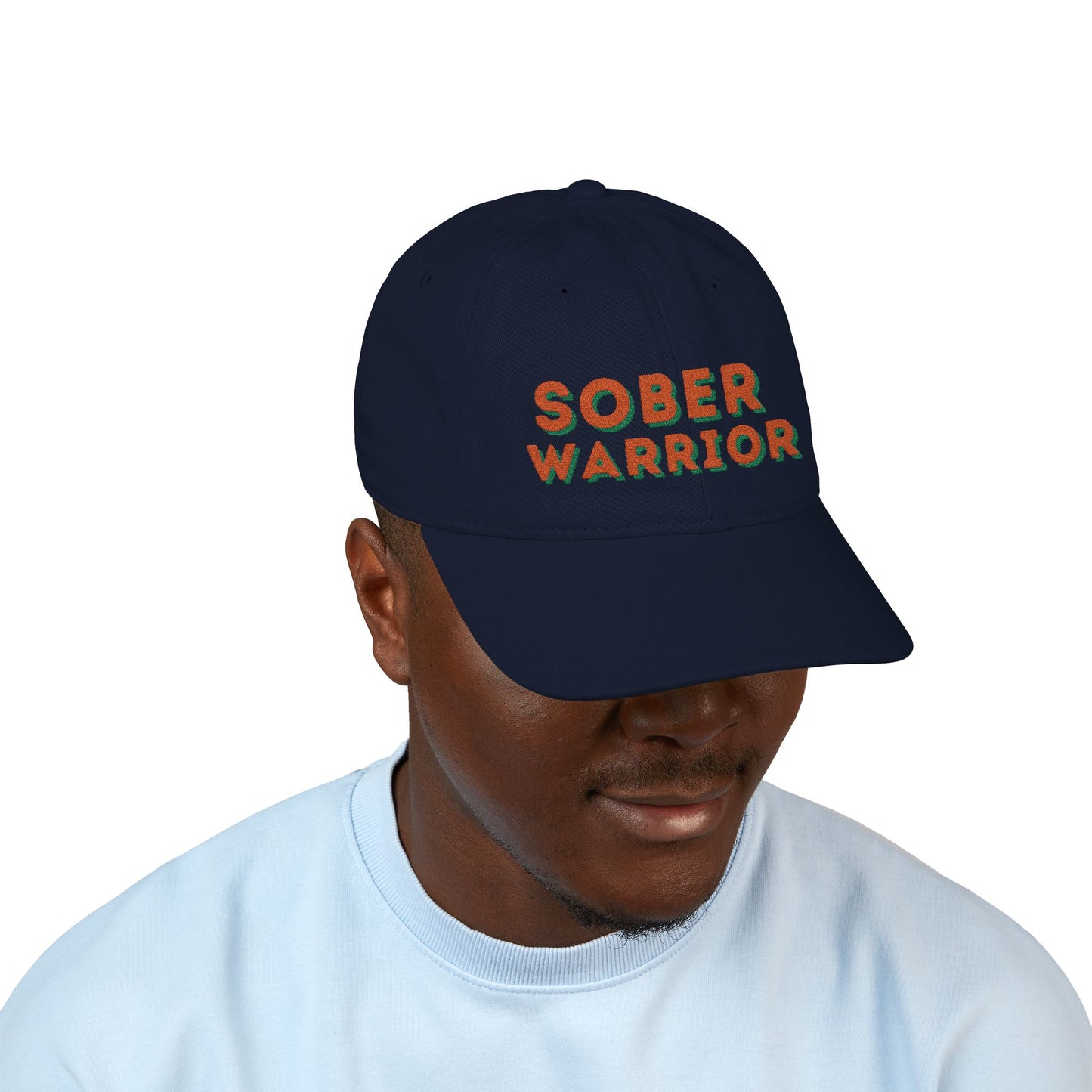 Sober Warrior Hat – Embroidered Sobriety Cap | Sober Life Gift | Recovery Warrior Hat | Clean & Sober Dad Hat | Unisex Sobriety Apparel