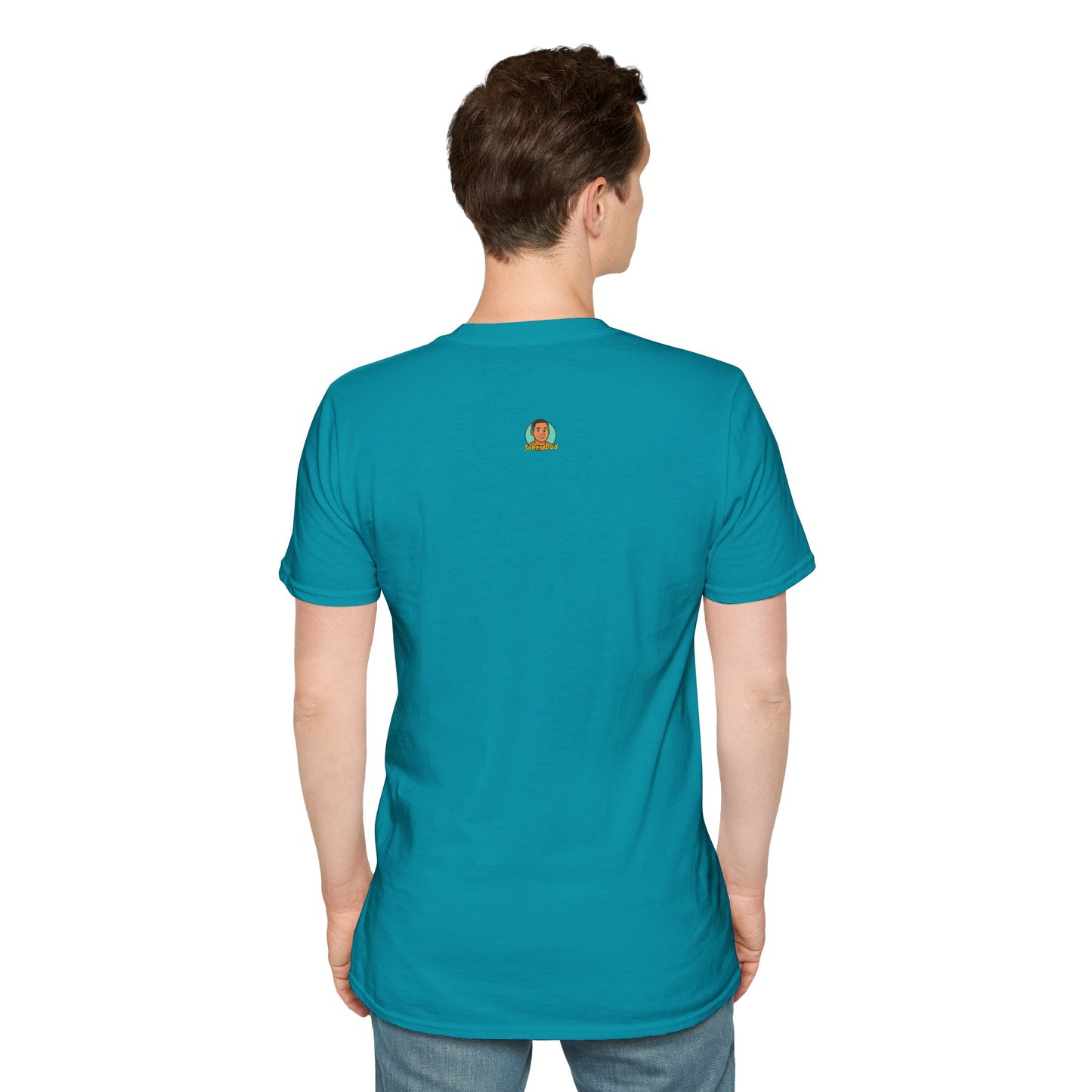 Sober Dad T-Shirt | Sober Now Graphic Tee | Sobriety Gift for Men | Recovery Shirt | Inspirational Sobriety Apparel | Clean & Sober Clothing