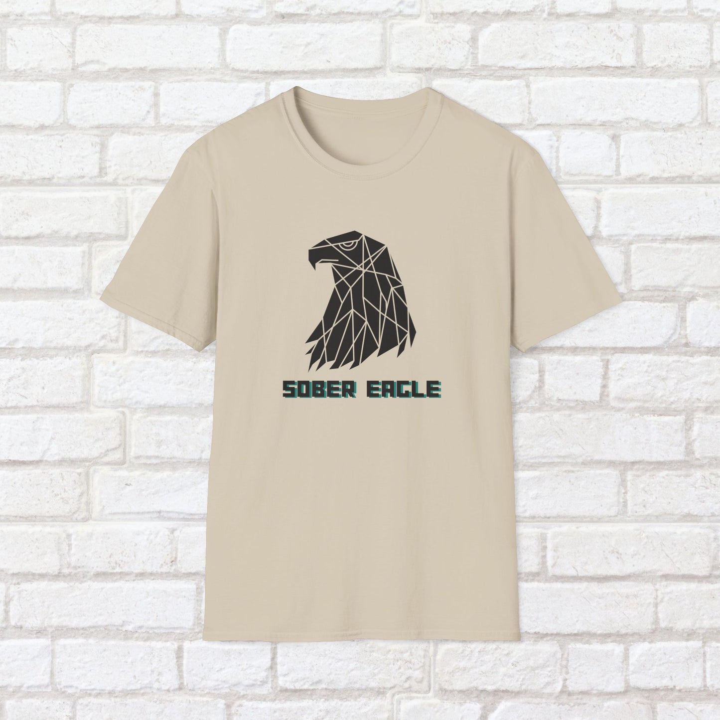 Sober Eagle T-Shirt – Inspirational Recovery Tee | Sobriety Gift for Men & Women | Motivational Graphic Shirt | Clean Living Apparel