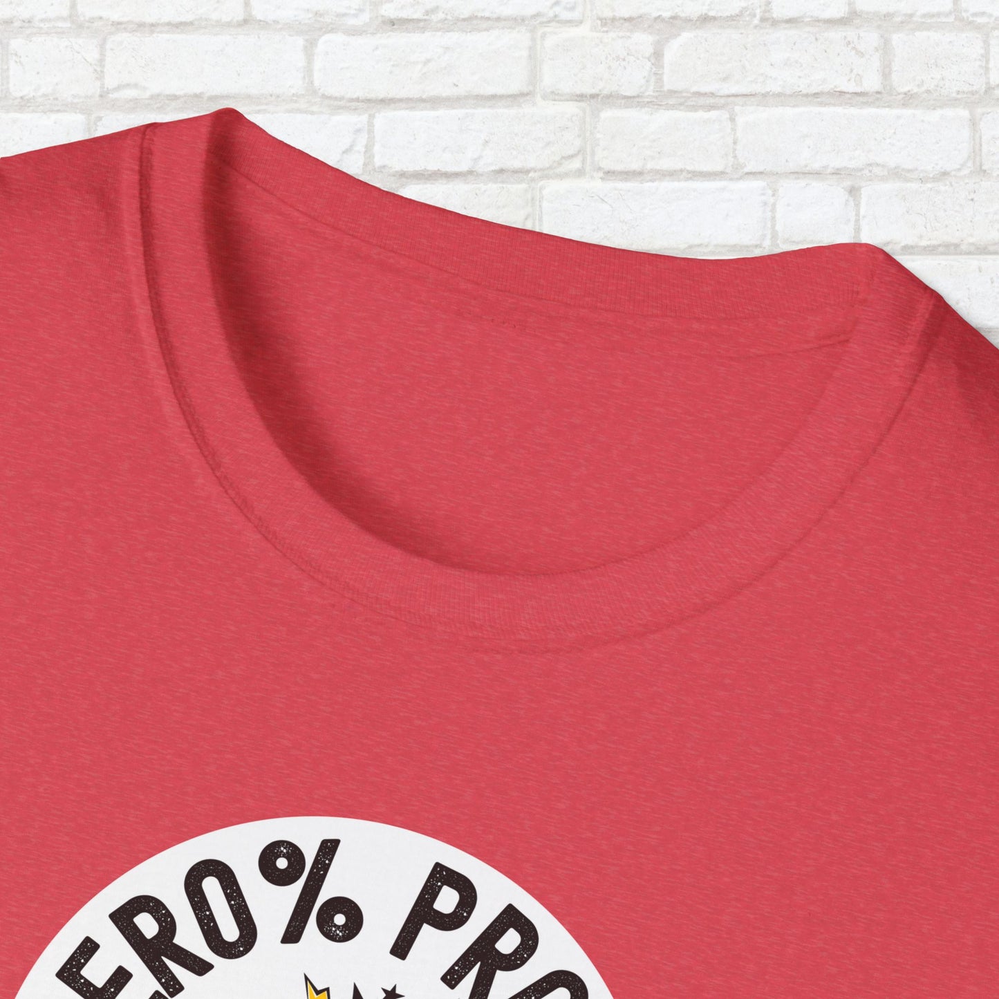 Maximum Power T-Shirt | Zero% Proof Unisex Tee | Cool Graphic T-Shirt for Everyday Wear | Gift for Friends | Casual Style for Any Occasion