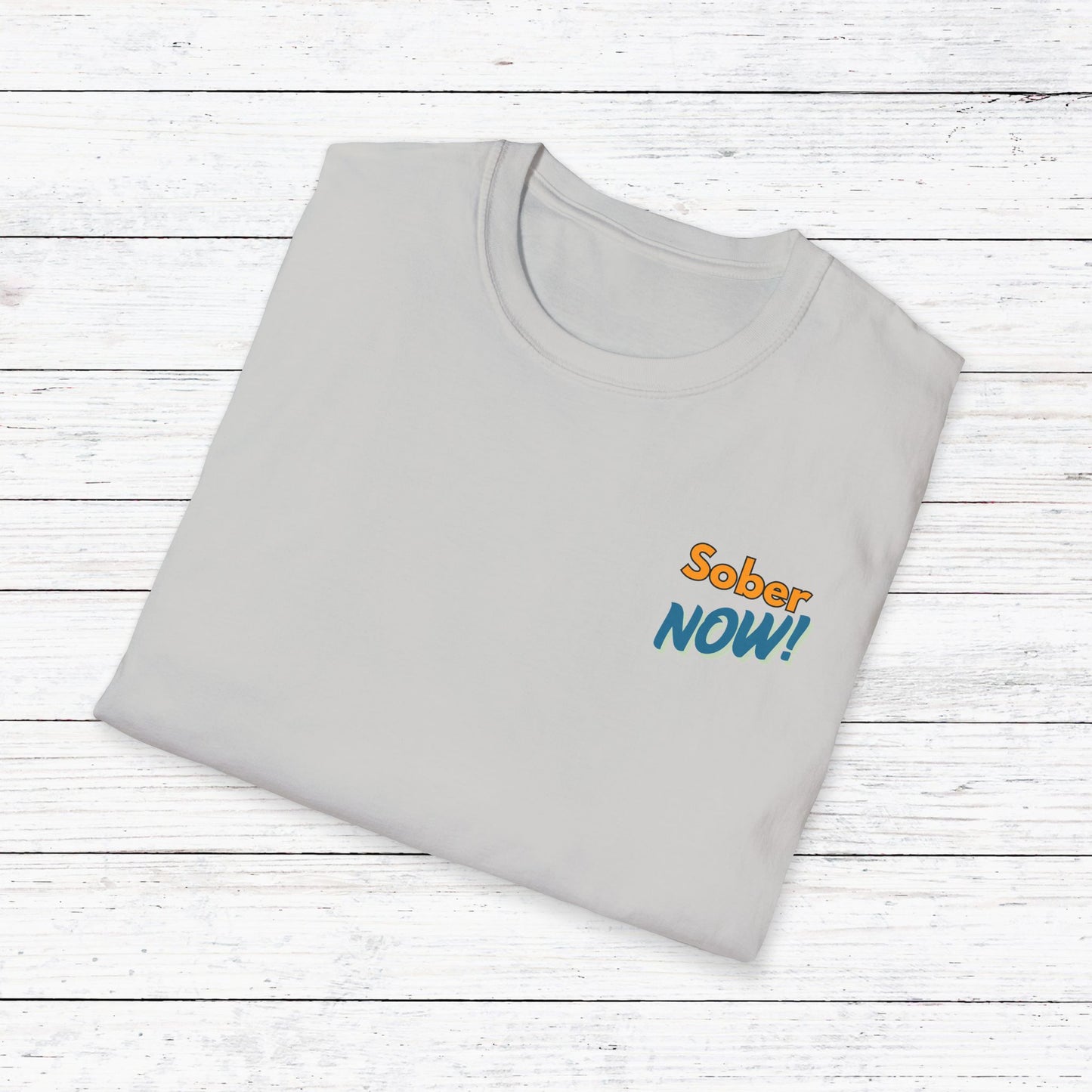 Sober Dad T-Shirt | Sober Now Graphic Tee | Sobriety Gift for Men | Recovery Shirt | Inspirational Sobriety Apparel | Clean & Sober Clothing