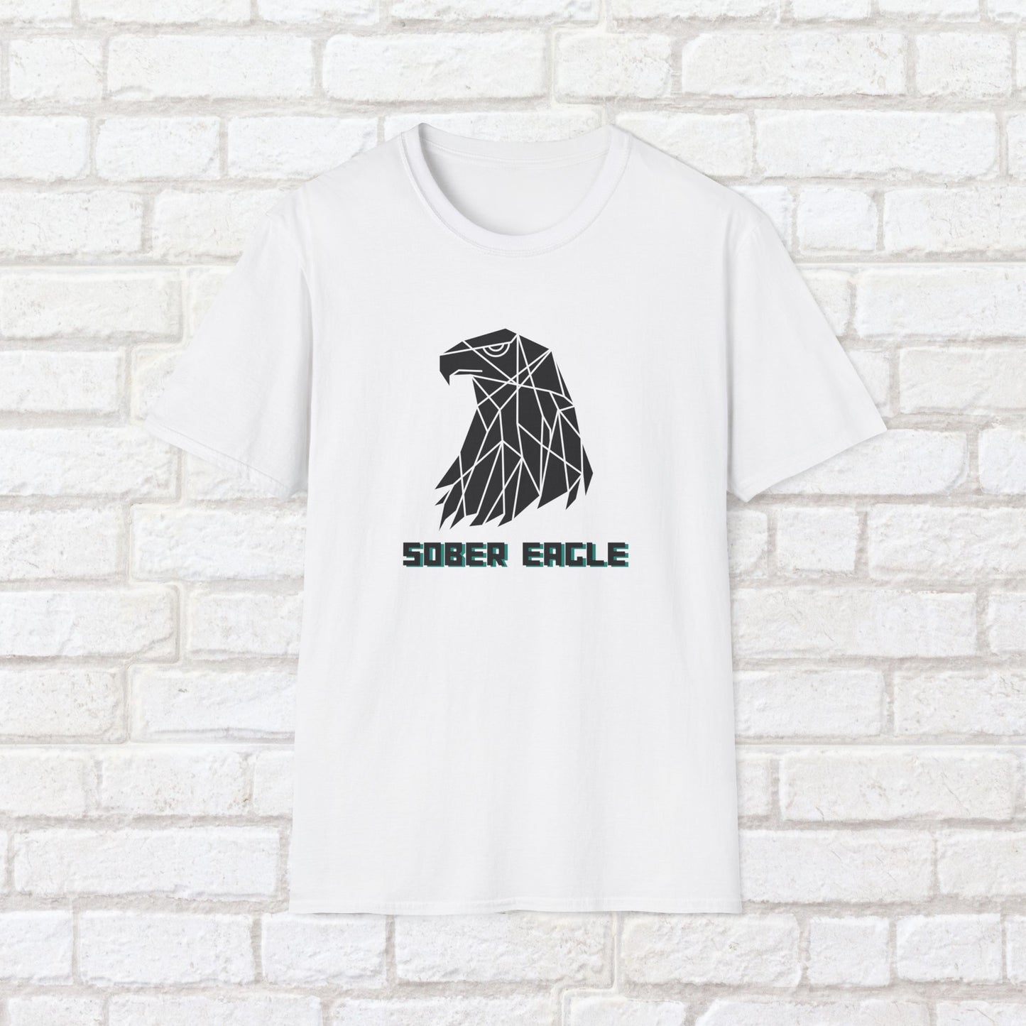 Sober Eagle T-Shirt – Inspirational Recovery Tee | Sobriety Gift for Men & Women | Motivational Graphic Shirt | Clean Living Apparel