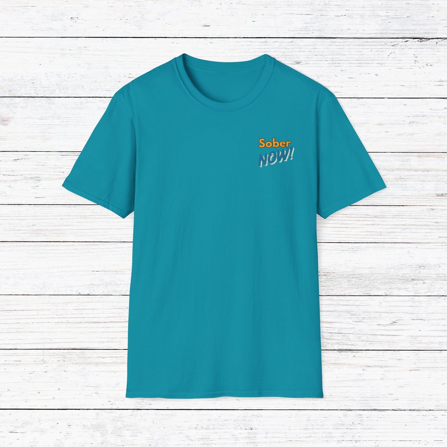 Sober Dad T-Shirt | Sober Now Graphic Tee | Sobriety Gift for Men | Recovery Shirt | Inspirational Sobriety Apparel | Clean & Sober Clothing