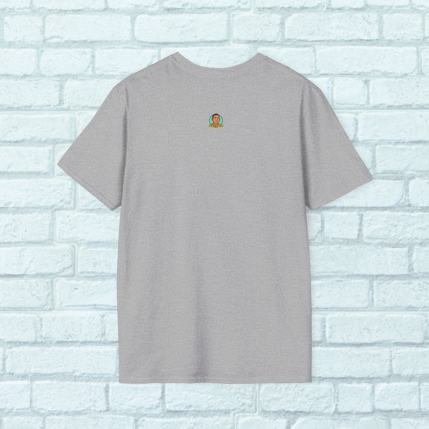 Sober Dad T-Shirt | Sober Now Graphic Tee | Sobriety Gift for Men | Recovery Shirt | Inspirational Sobriety Apparel | Clean & Sober Clothing