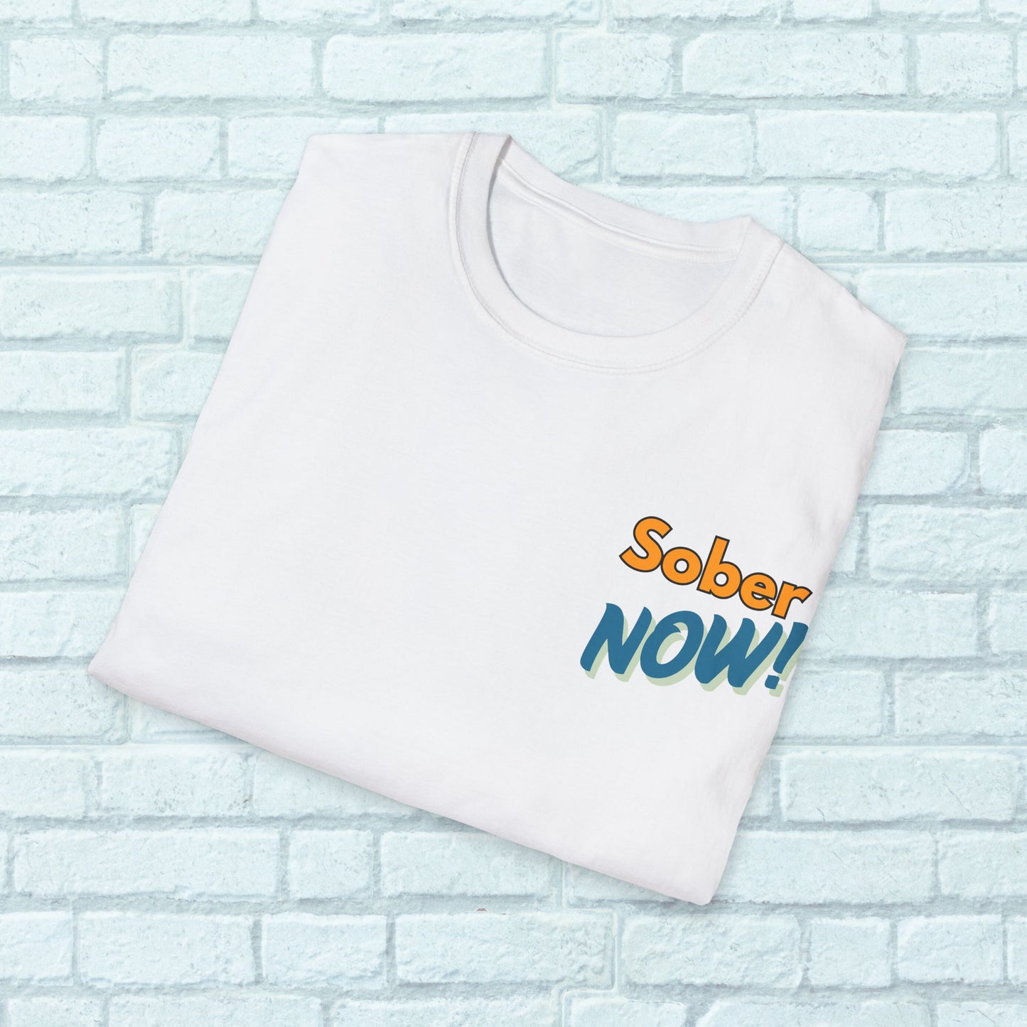 Sober Dad T-Shirt | Sober Now Graphic Tee | Sobriety Gift for Men | Recovery Shirt | Inspirational Sobriety Apparel | Clean & Sober Clothing