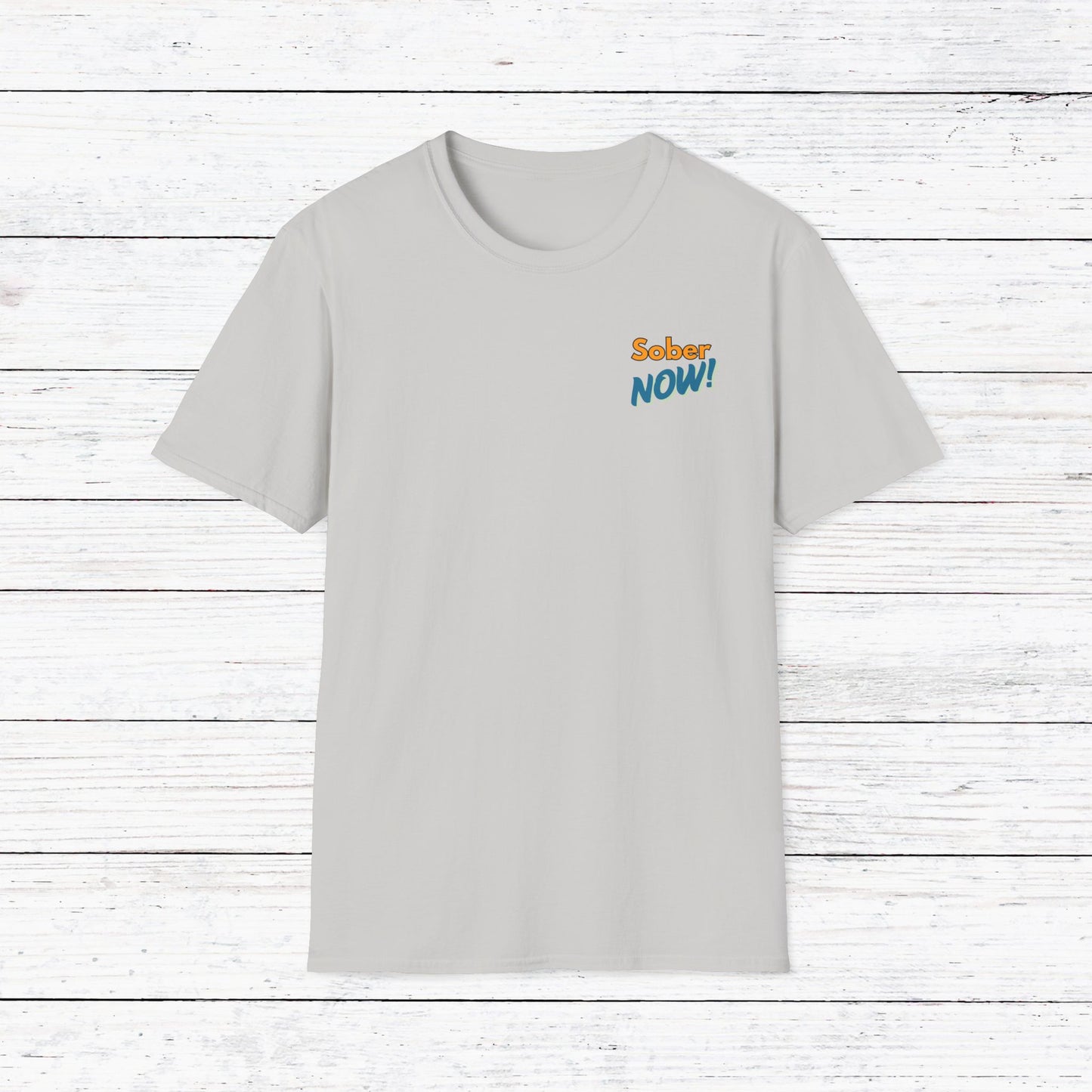 Sober Dad T-Shirt | Sober Now Graphic Tee | Sobriety Gift for Men | Recovery Shirt | Inspirational Sobriety Apparel | Clean & Sober Clothing