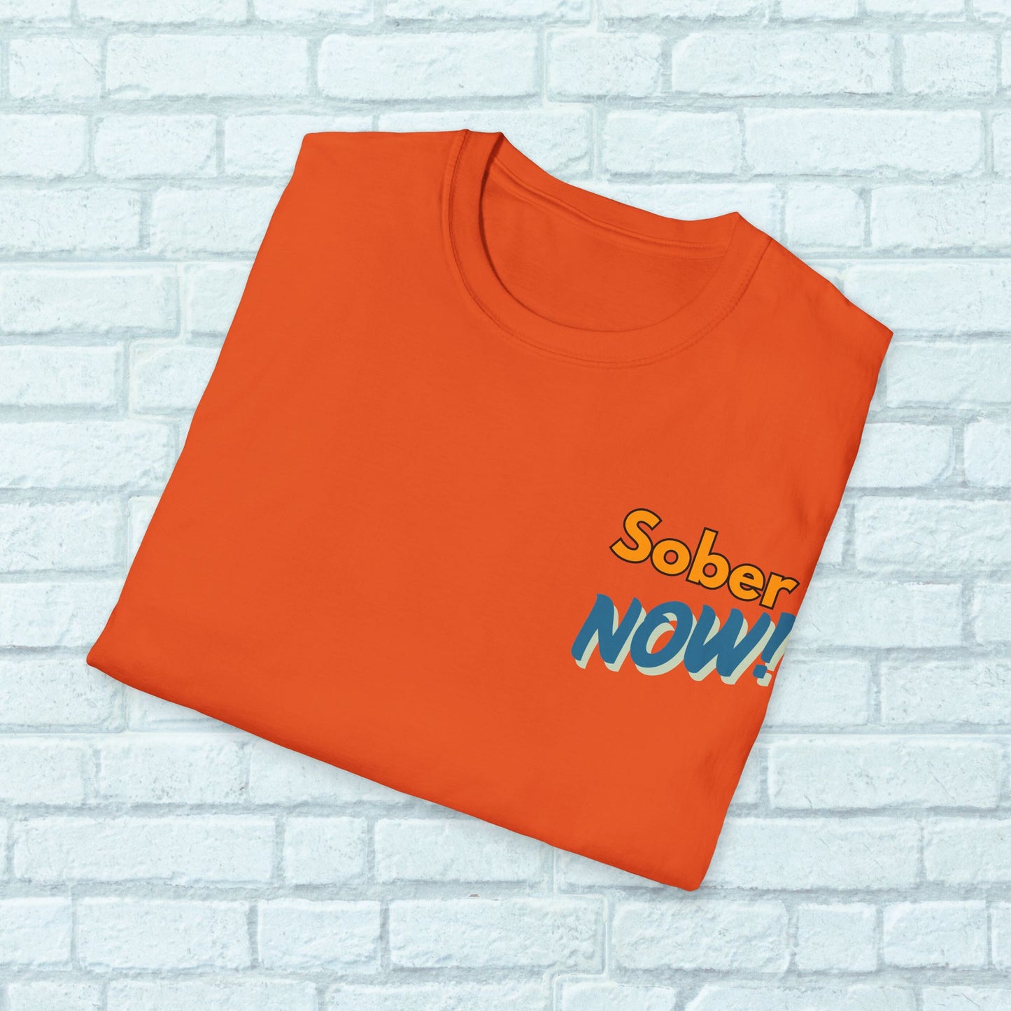 Sober Dad T-Shirt | Sober Now Graphic Tee | Sobriety Gift for Men | Recovery Shirt | Inspirational Sobriety Apparel | Clean & Sober Clothing