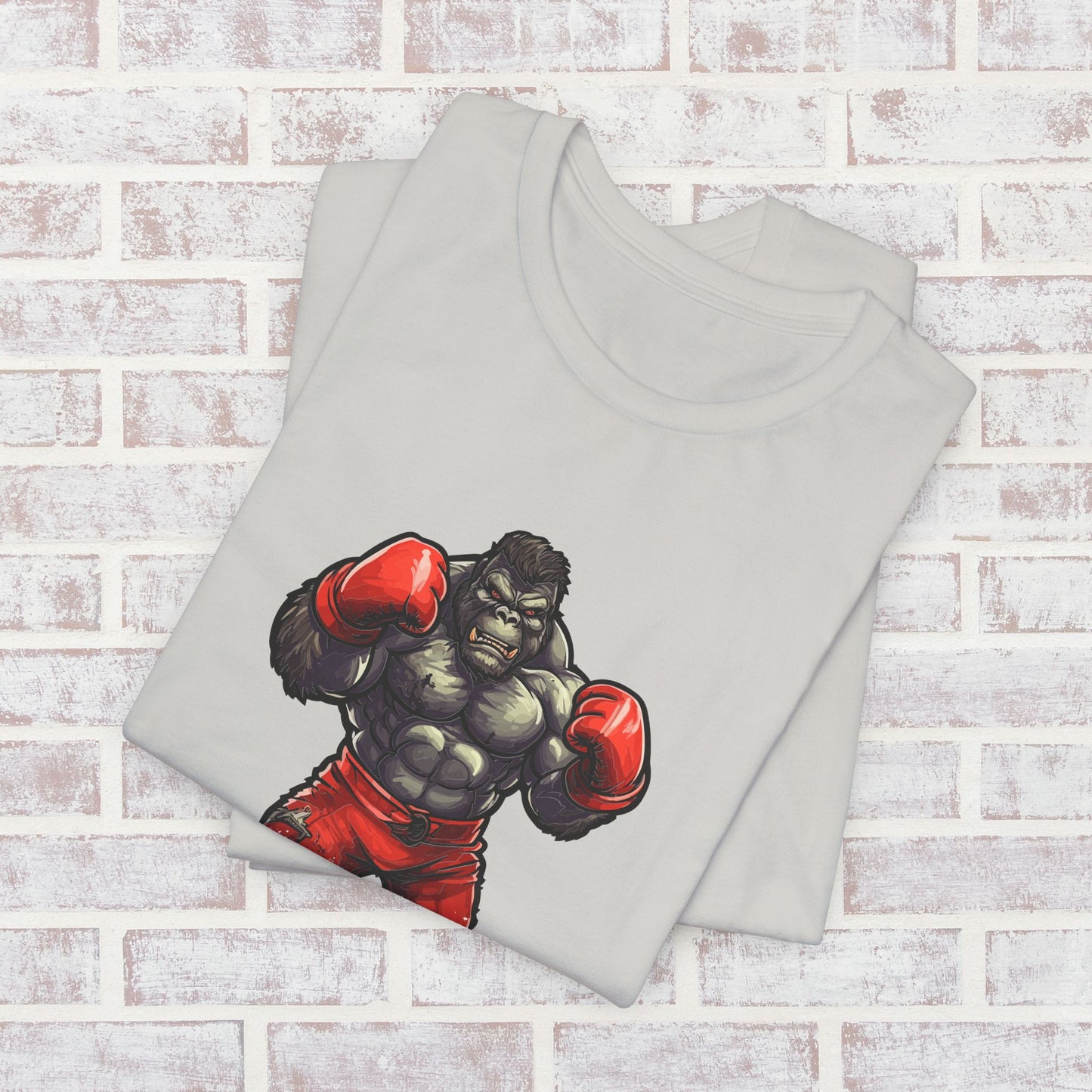Sober Strong T-Shirt Boxing Gorilla 🥊🦍✨| Sobriety Recovery Shirt | Sober Lifestyle Tee for Men & Women | Gift for Sobriety Milestone